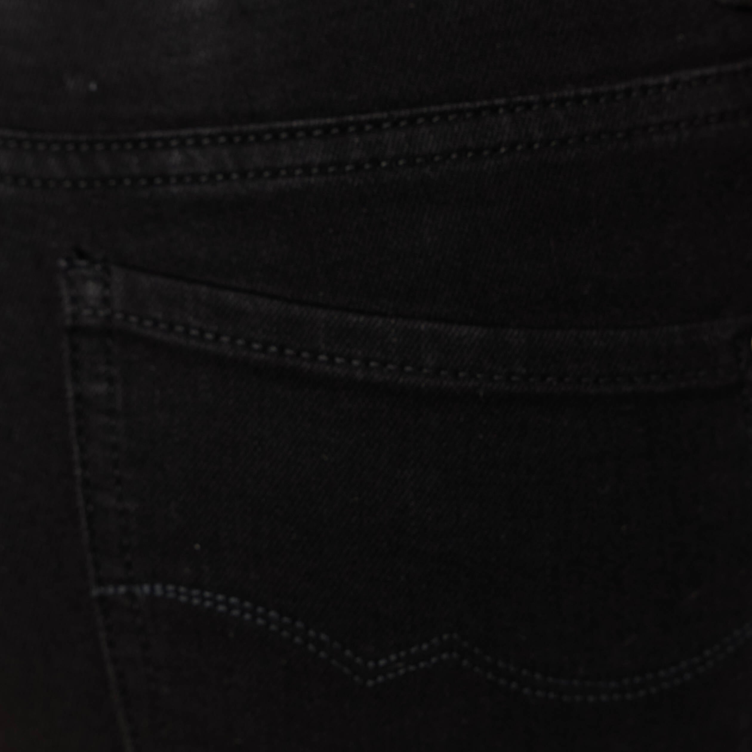 Jeans bootcut denim noir femme