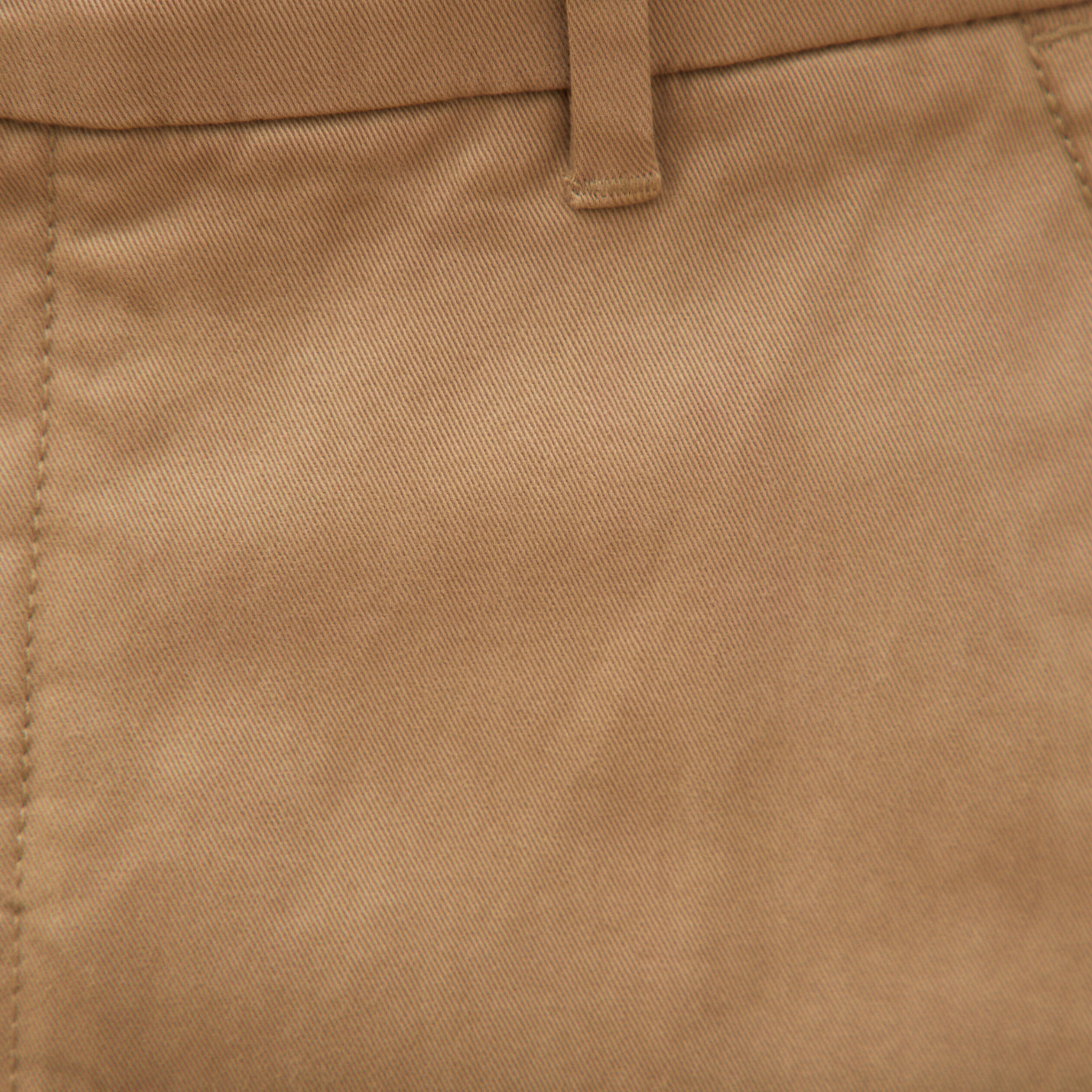 Pantalon coupe large vert kaki homme