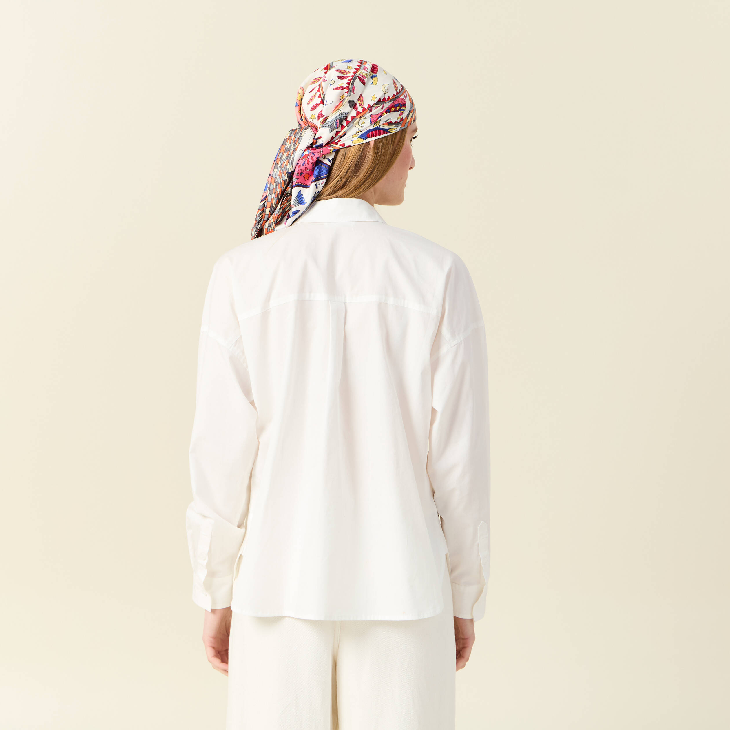chemise eco responsable ecru femme Chemise éco-responsable ecru femme