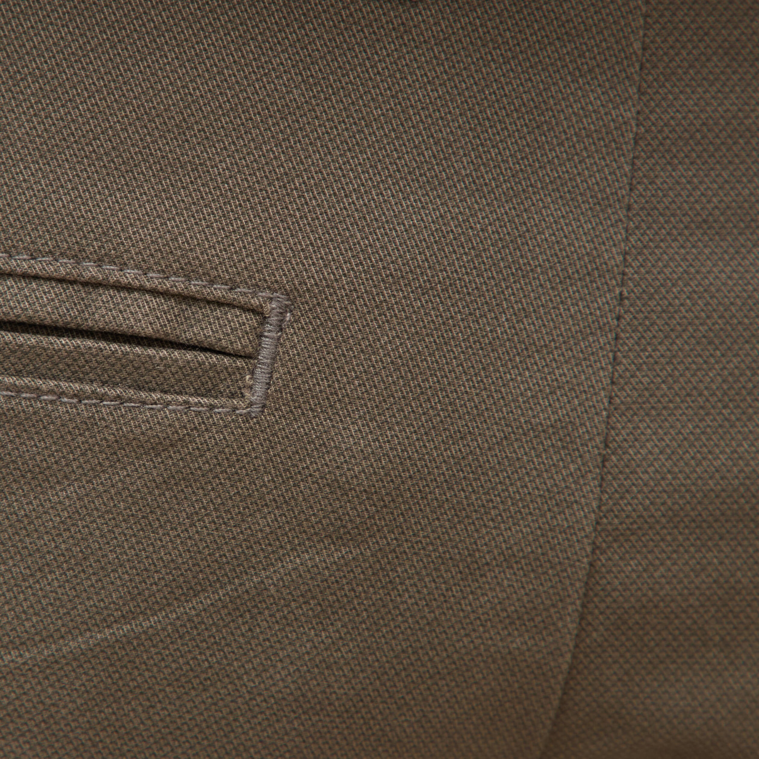 Pantalon chino slim taupe homme