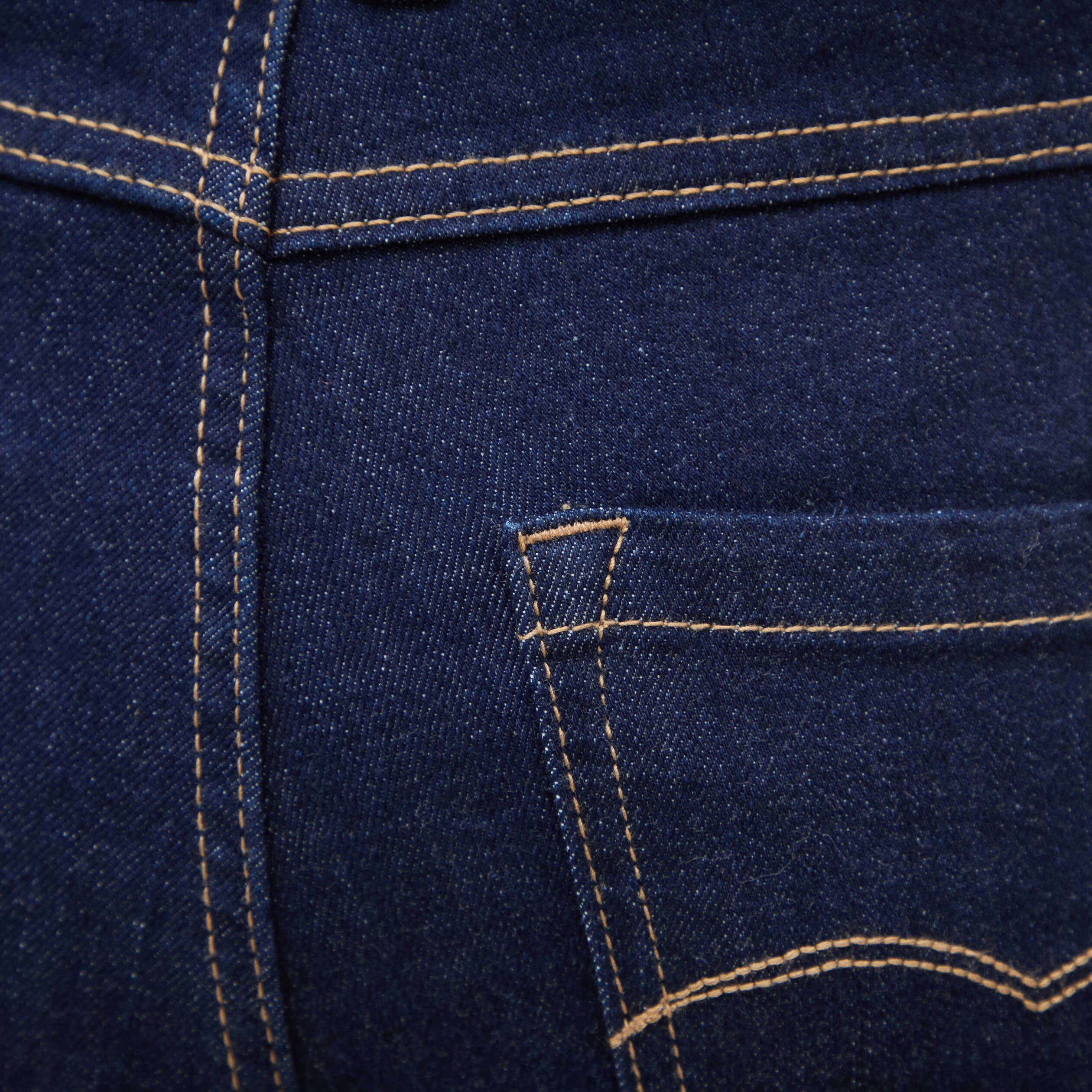 Jeans bootcut denim brut rinse femme