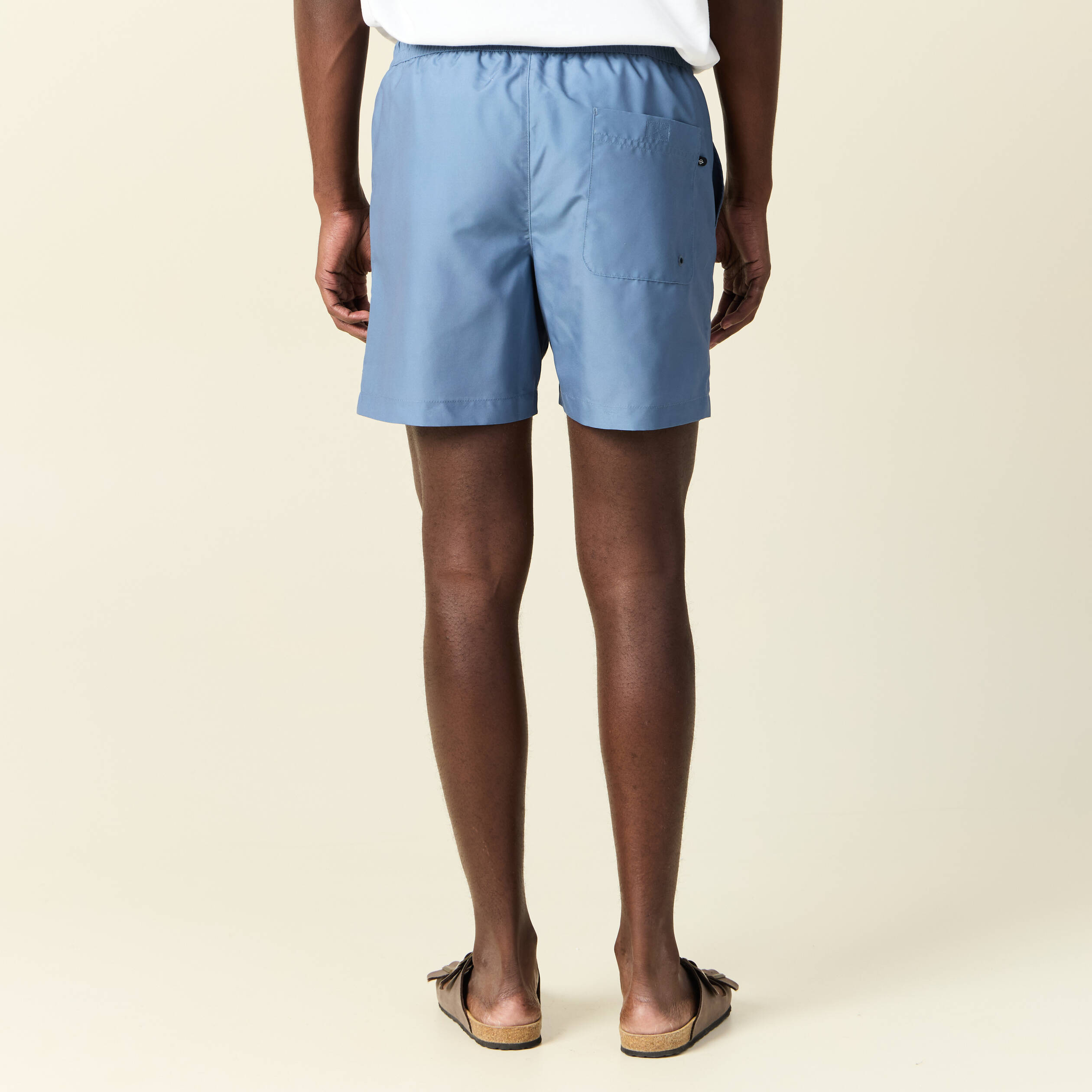 short de bain bleu fonce homme Short de bain bleu foncé homme