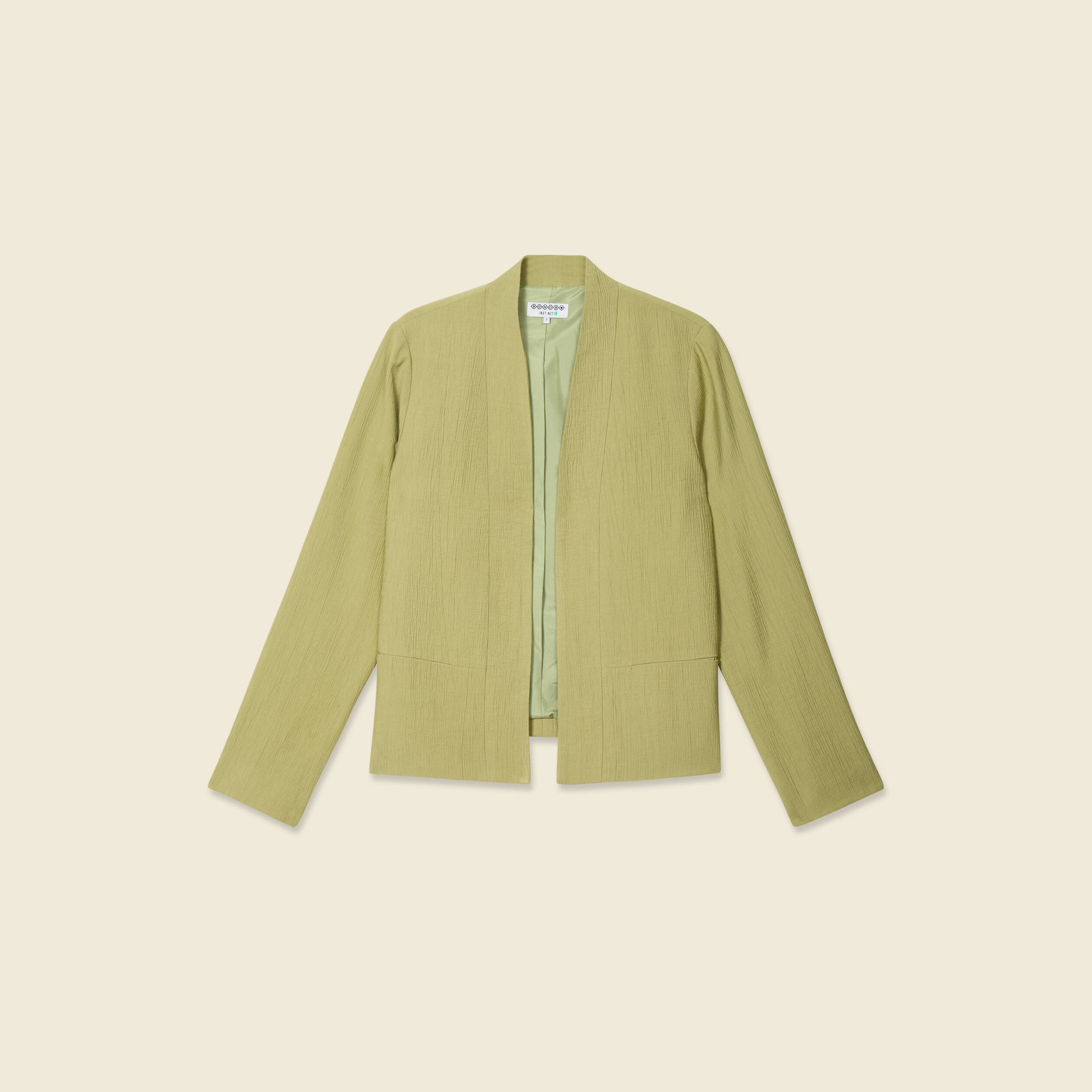 veste esprit blazer fluide vert olive femme Veste esprit blazer fluide vert olive femme