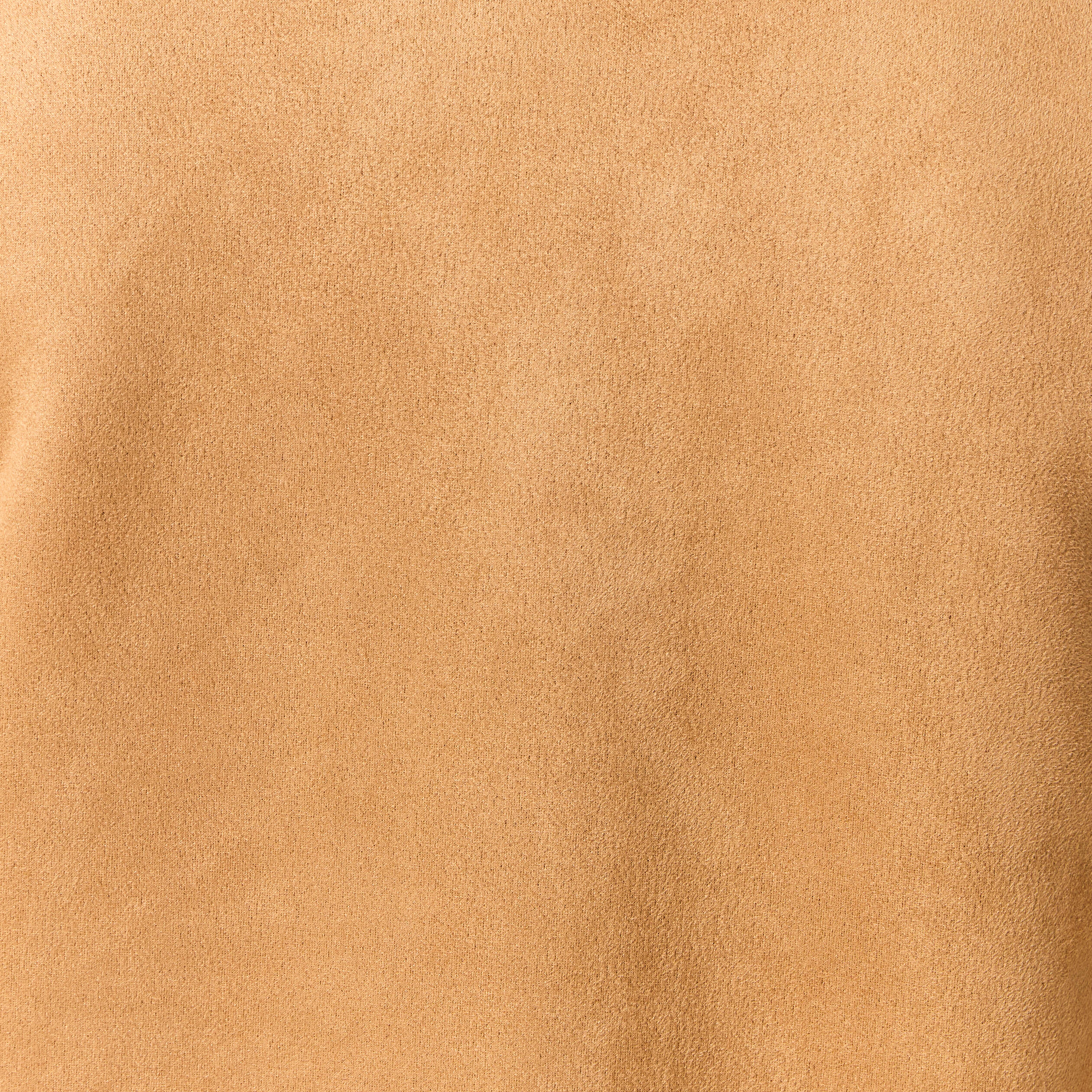 Blouson su&eacute;dine col clout&eacute; beige femme
