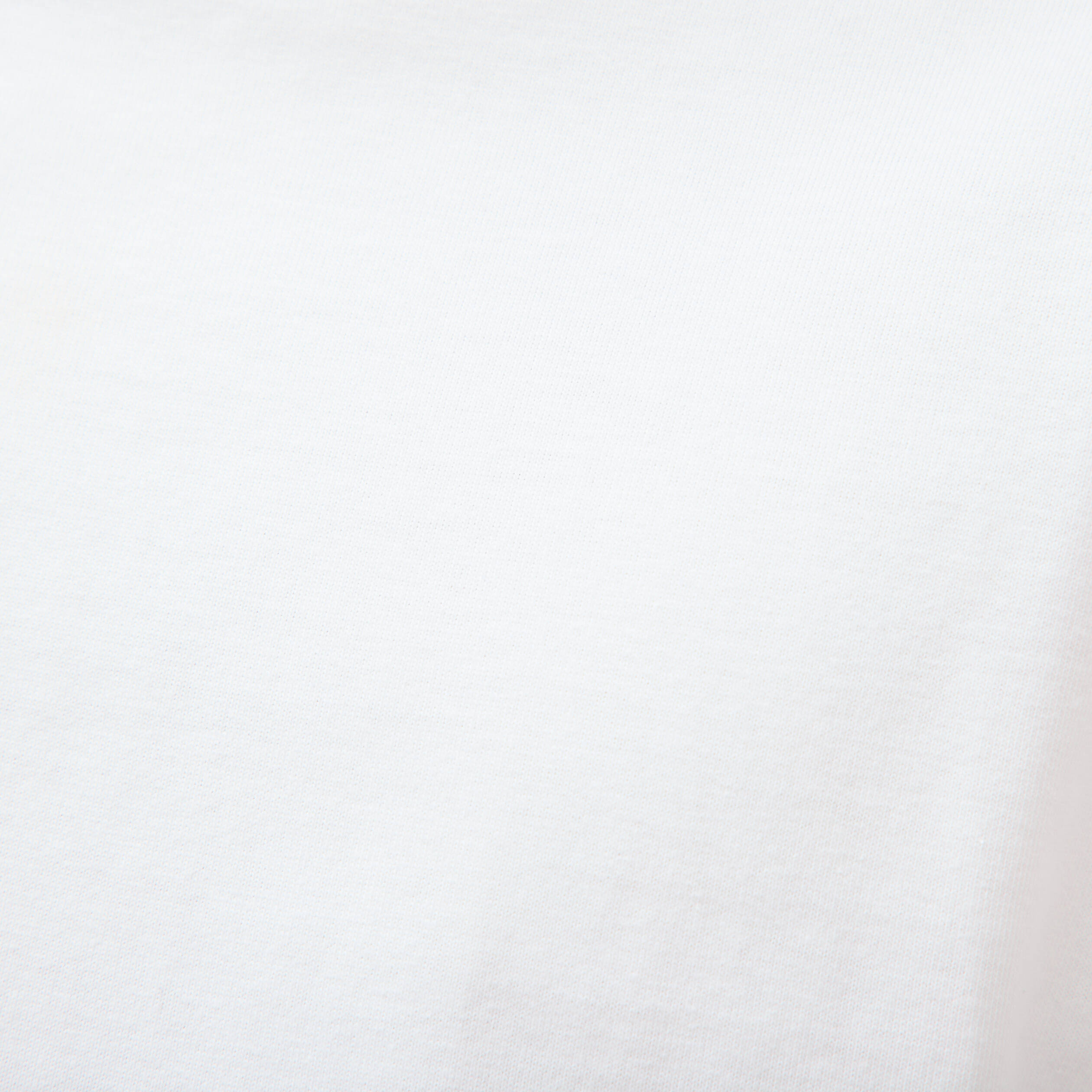 T-shirt en coton manches longues blanc homme