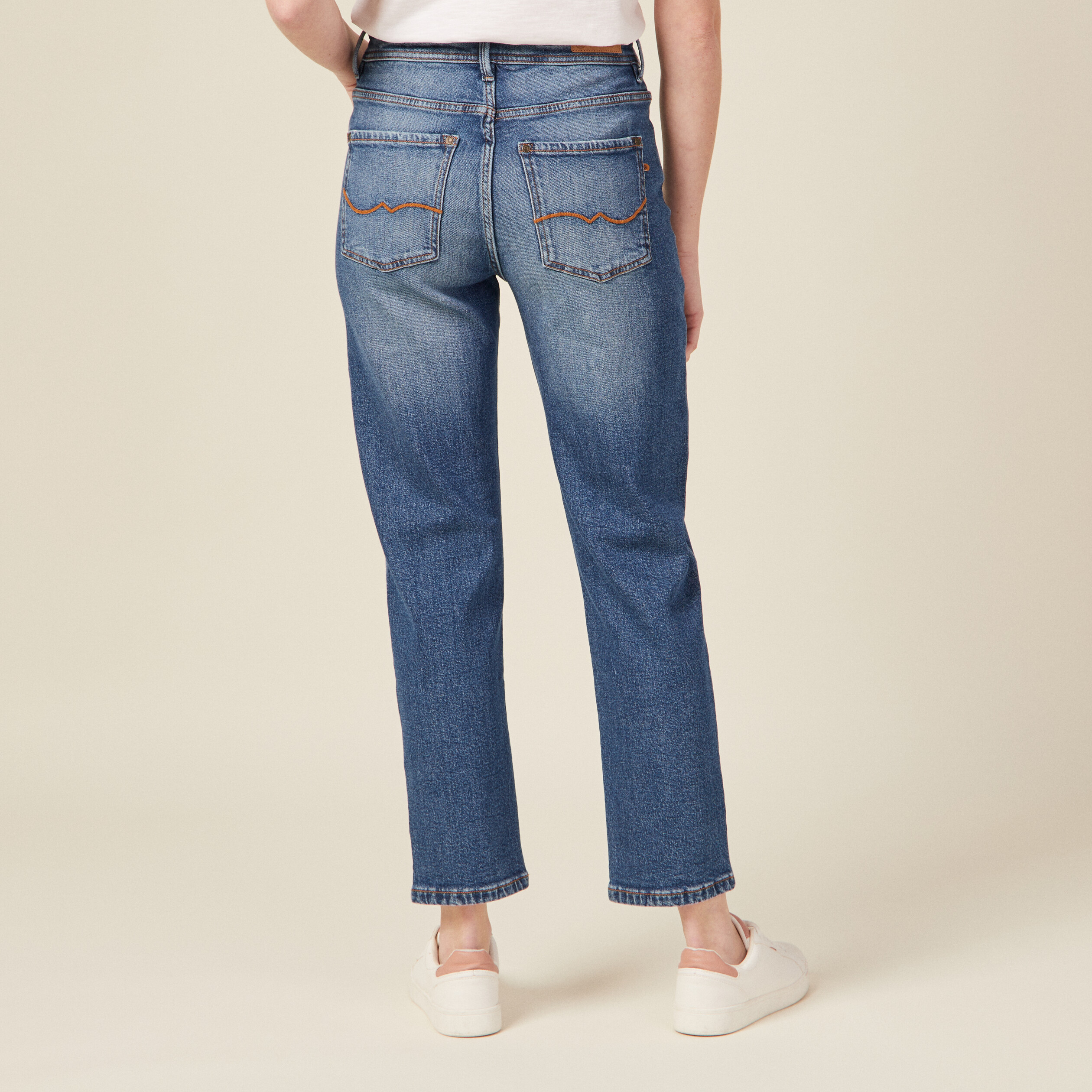 Jean regular online femme pas cher