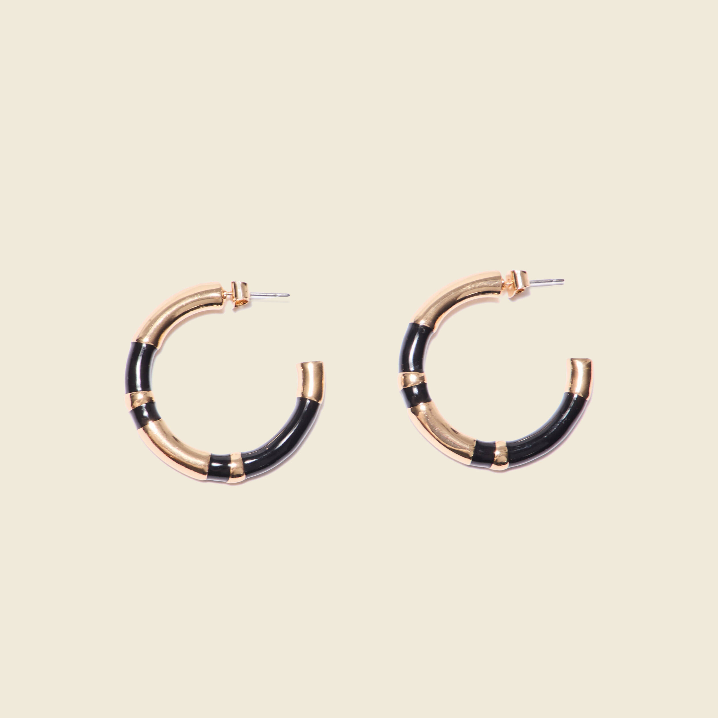 boucles doreilles creoles noir femme Boucles d'oreilles créoles noir femme