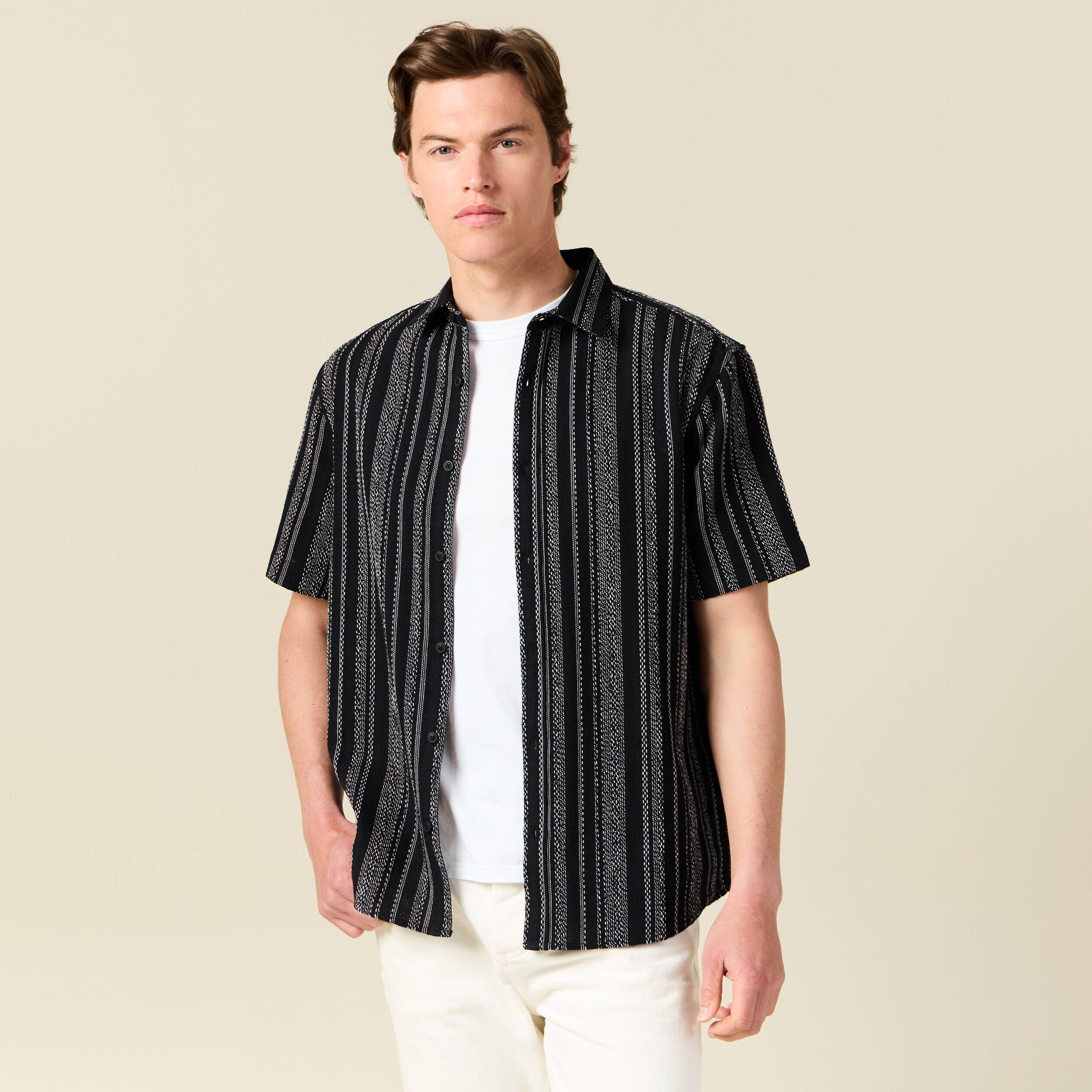 chemise eco responsable noir homme Chemise éco-responsable noir homme