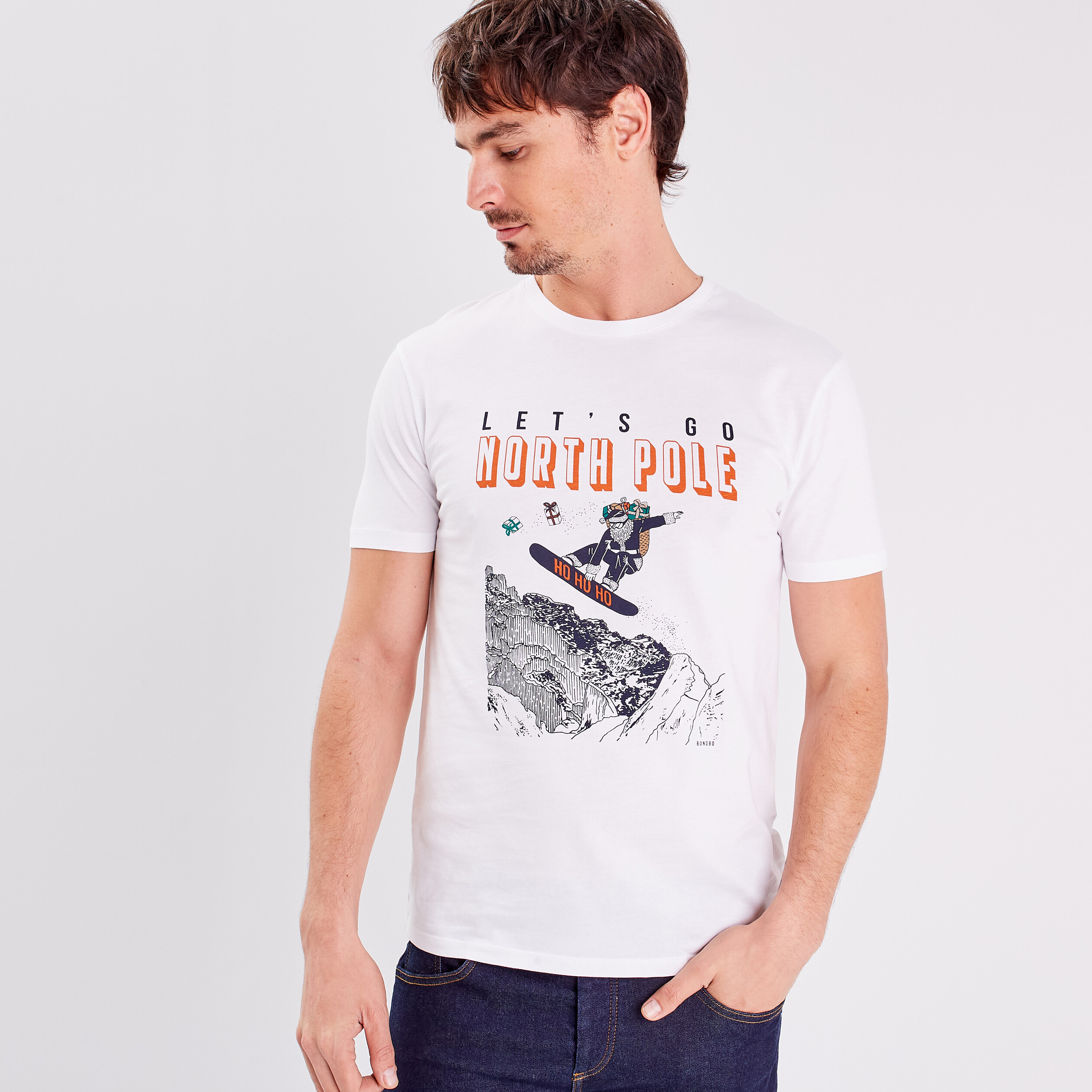 Bonobo tee shirt homme deals