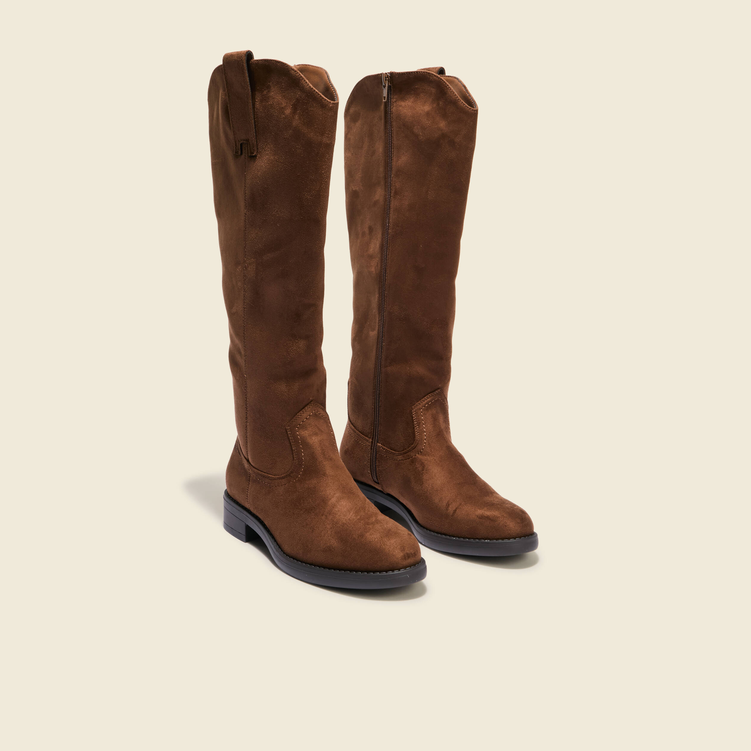 Bottes marron foncé femme Bonobo