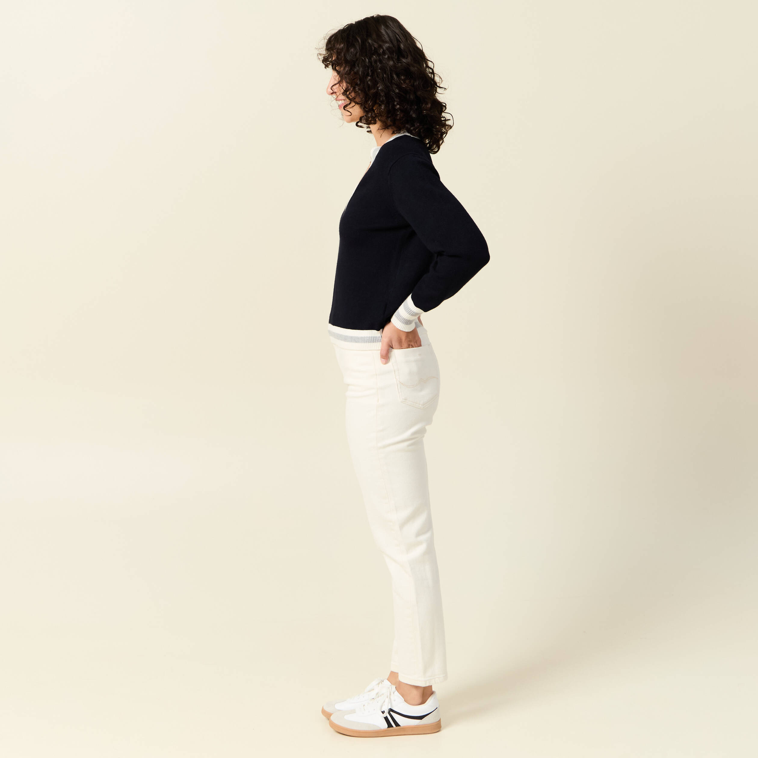 pull manches longues bleu marine femme Pull manches longues bleu marine femme