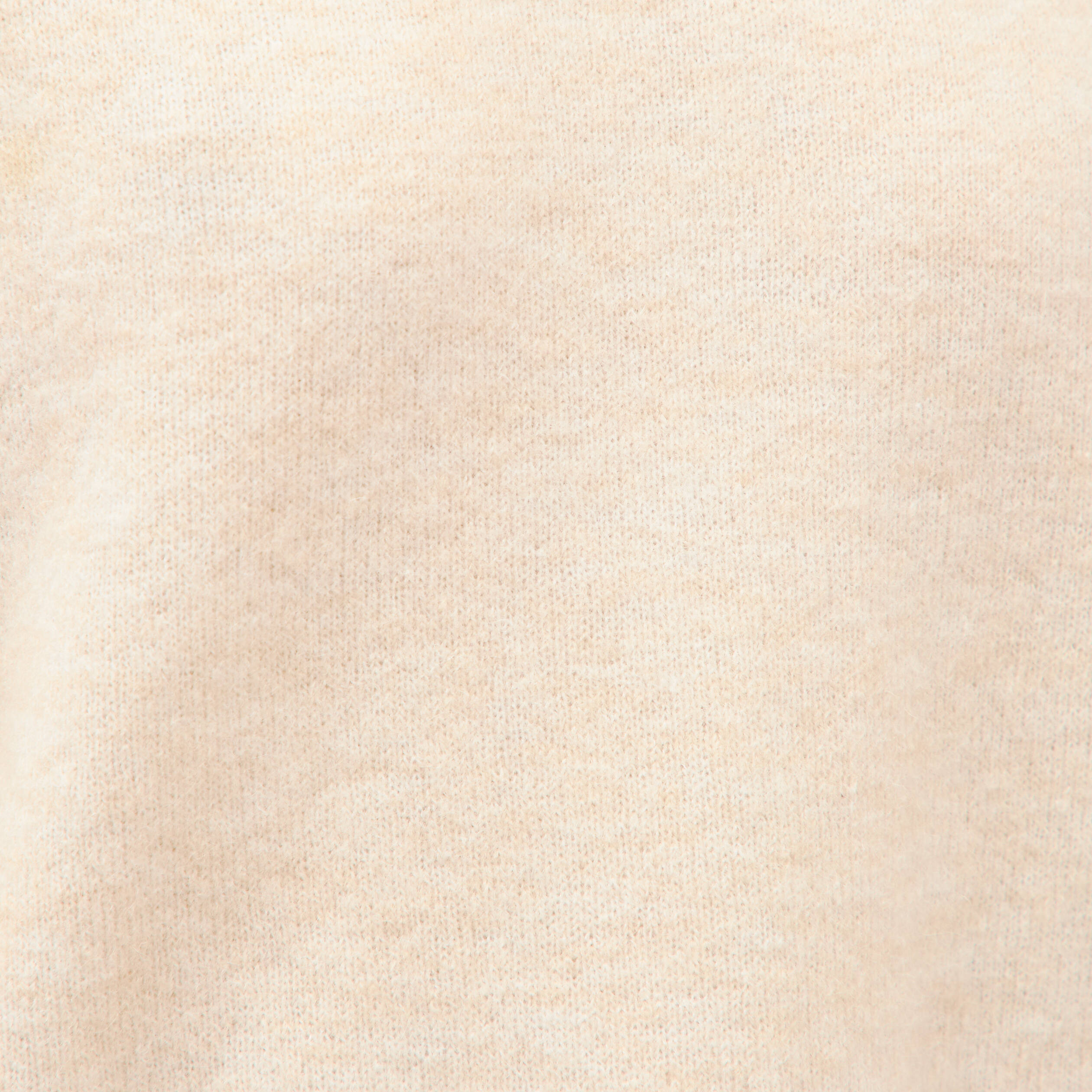 Pull manches longues col bateau ivoire femme