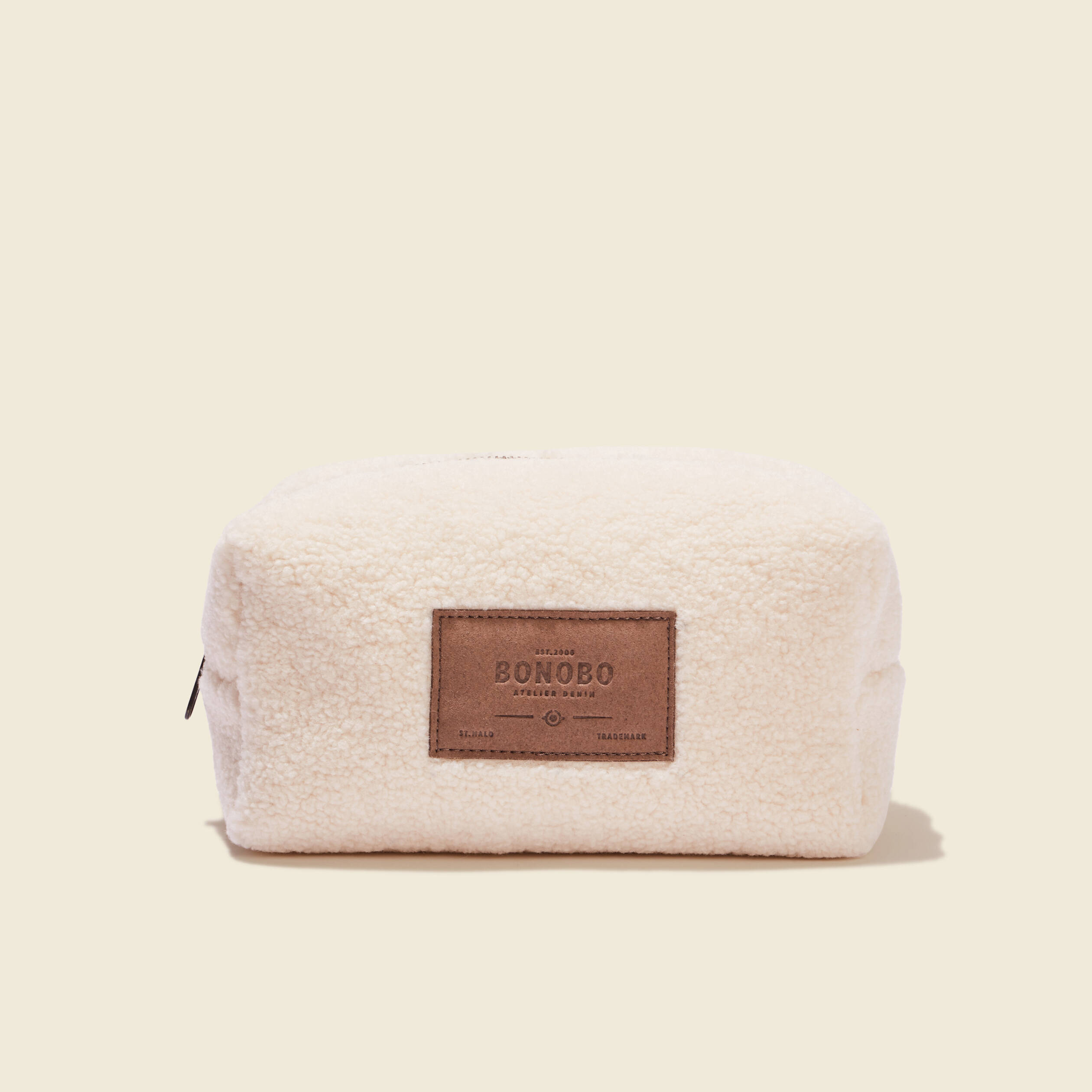 Trousse de toilette ecru homme