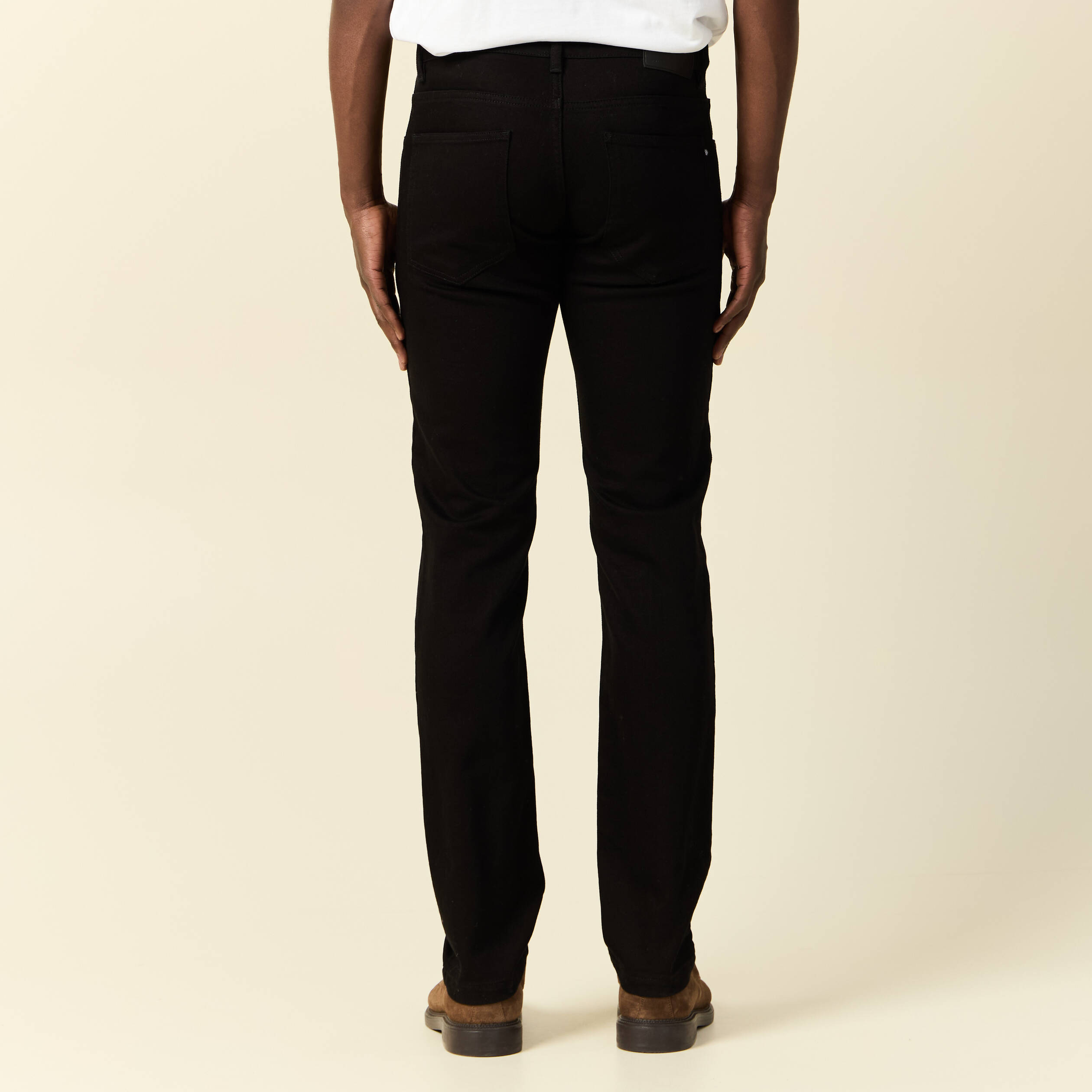 jeans straight denim noir homme Jeans straight denim noir homme