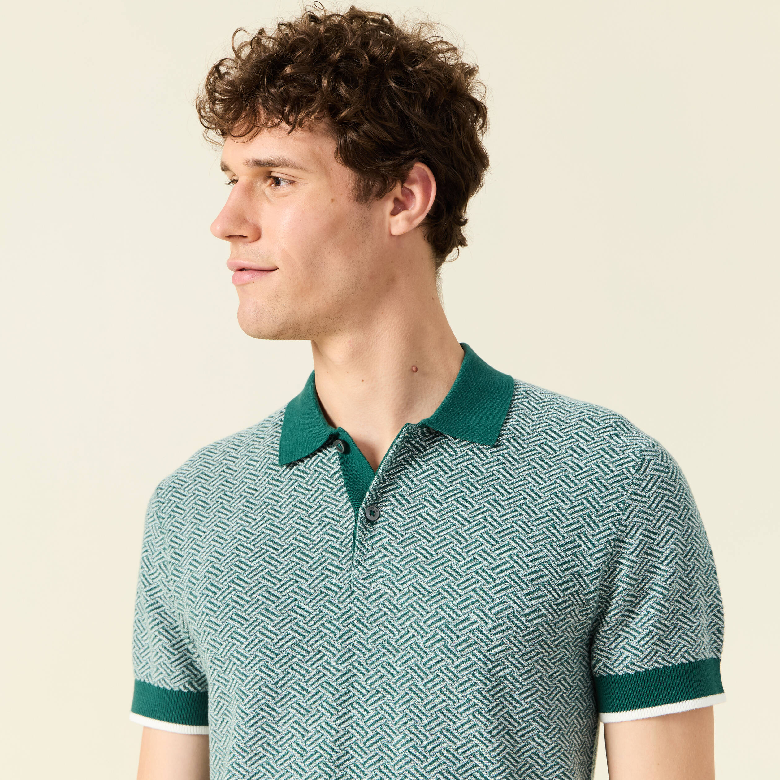 polo manches courtes vert fonce homme Polo manches courtes vert foncé homme