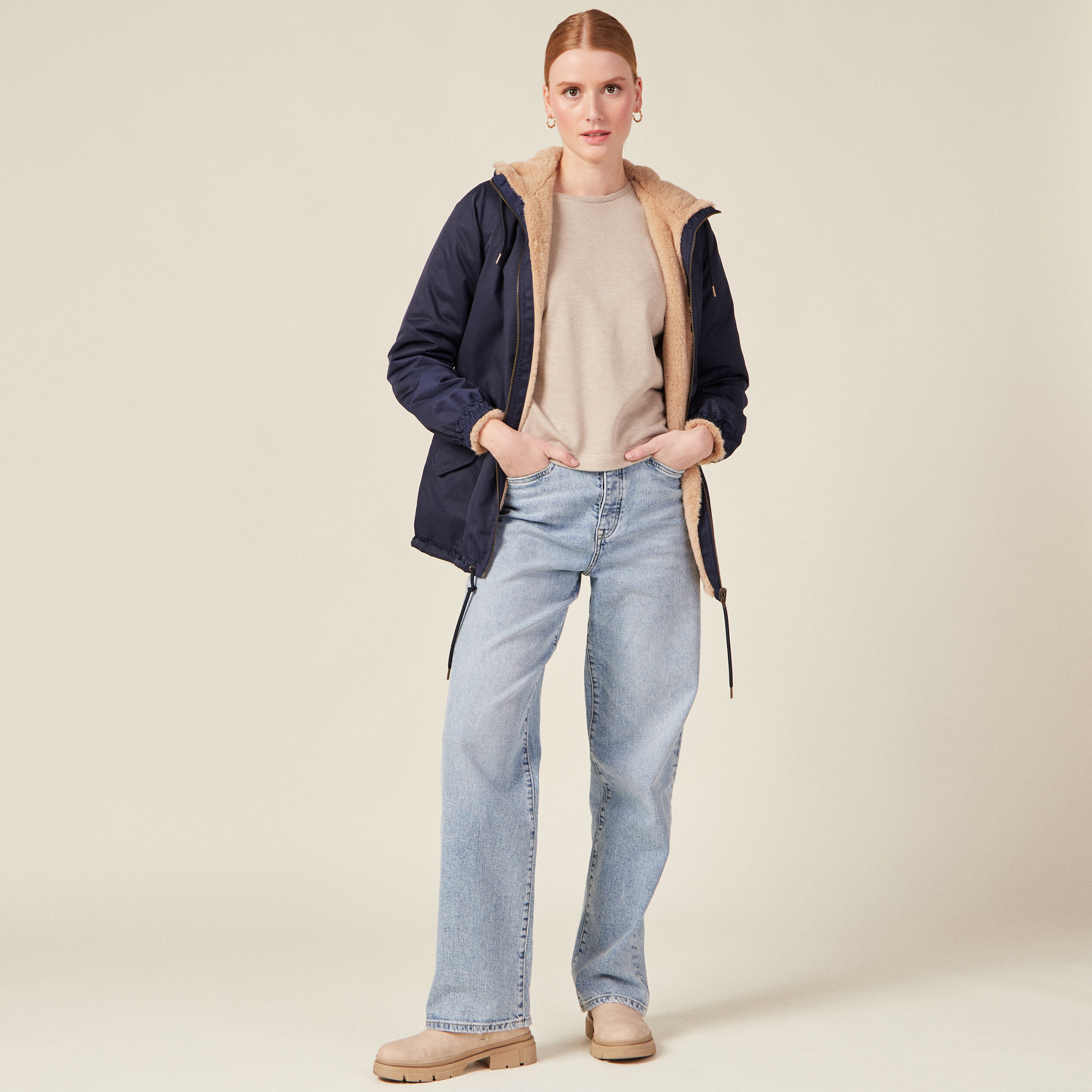 t shirt a manches courtes creme femme T-shirt à manches courtes creme femme