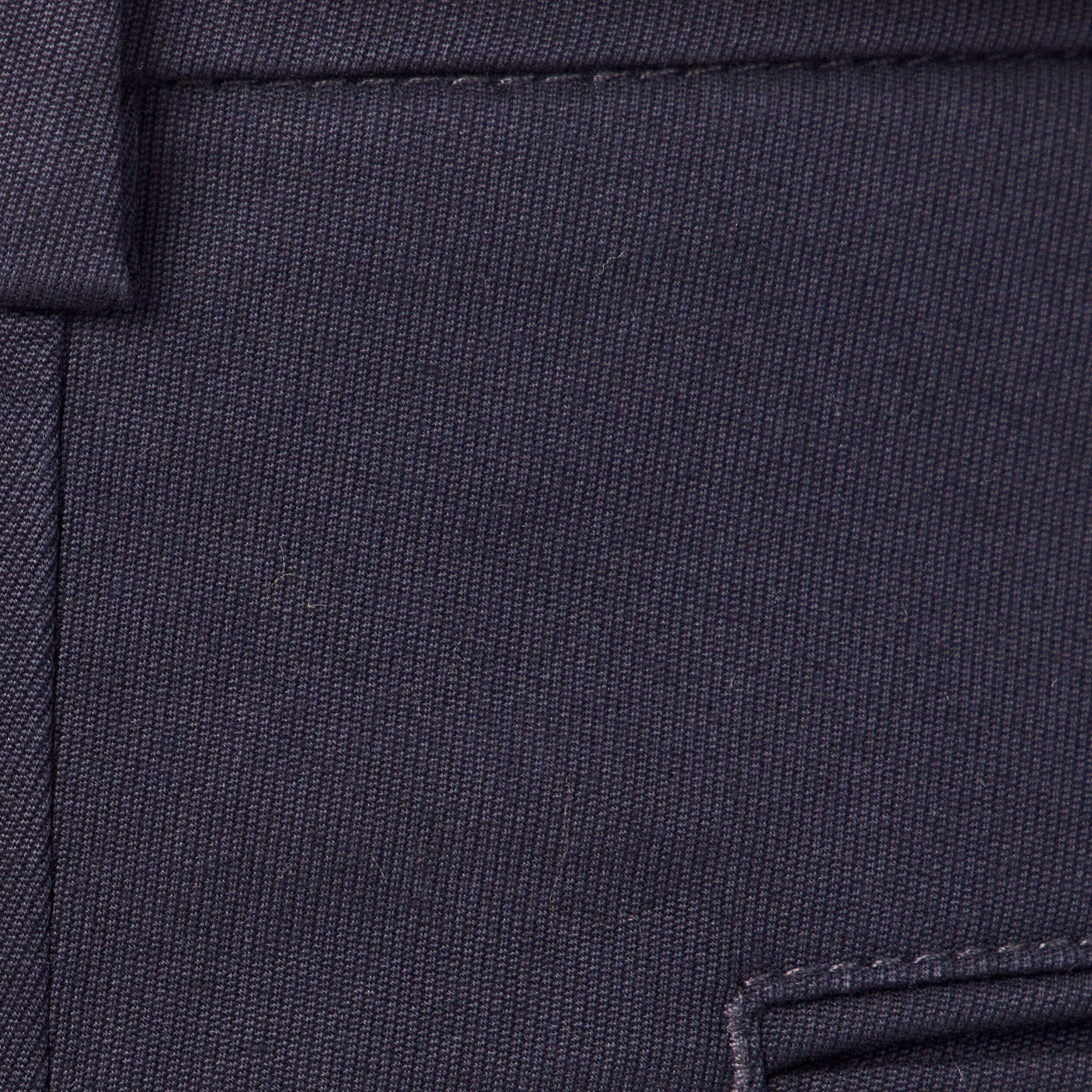 Pantalon chino 7/8&egrave;me bleu marine homme