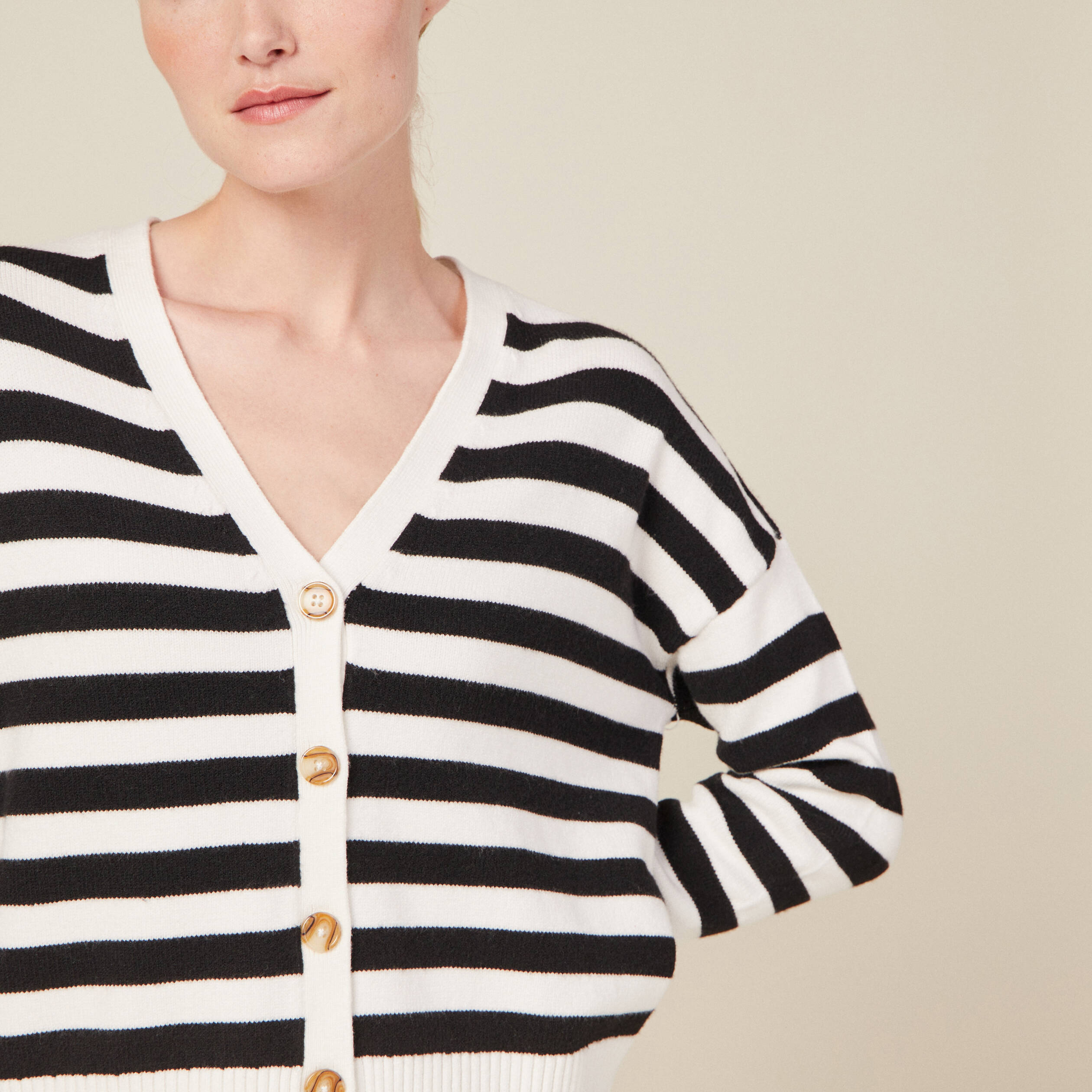 Gilet eco responsable noir femme Bonobo