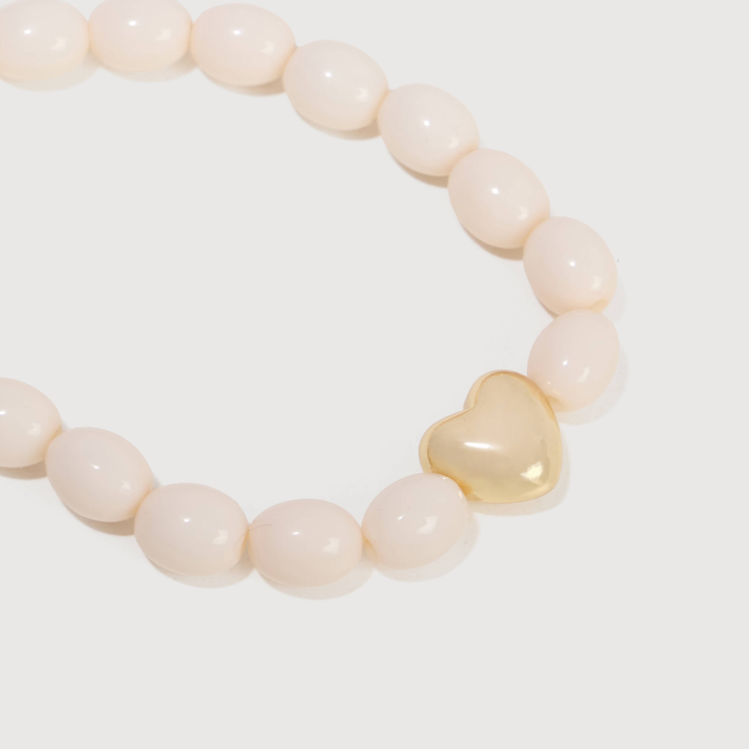 Collier blanc femme
