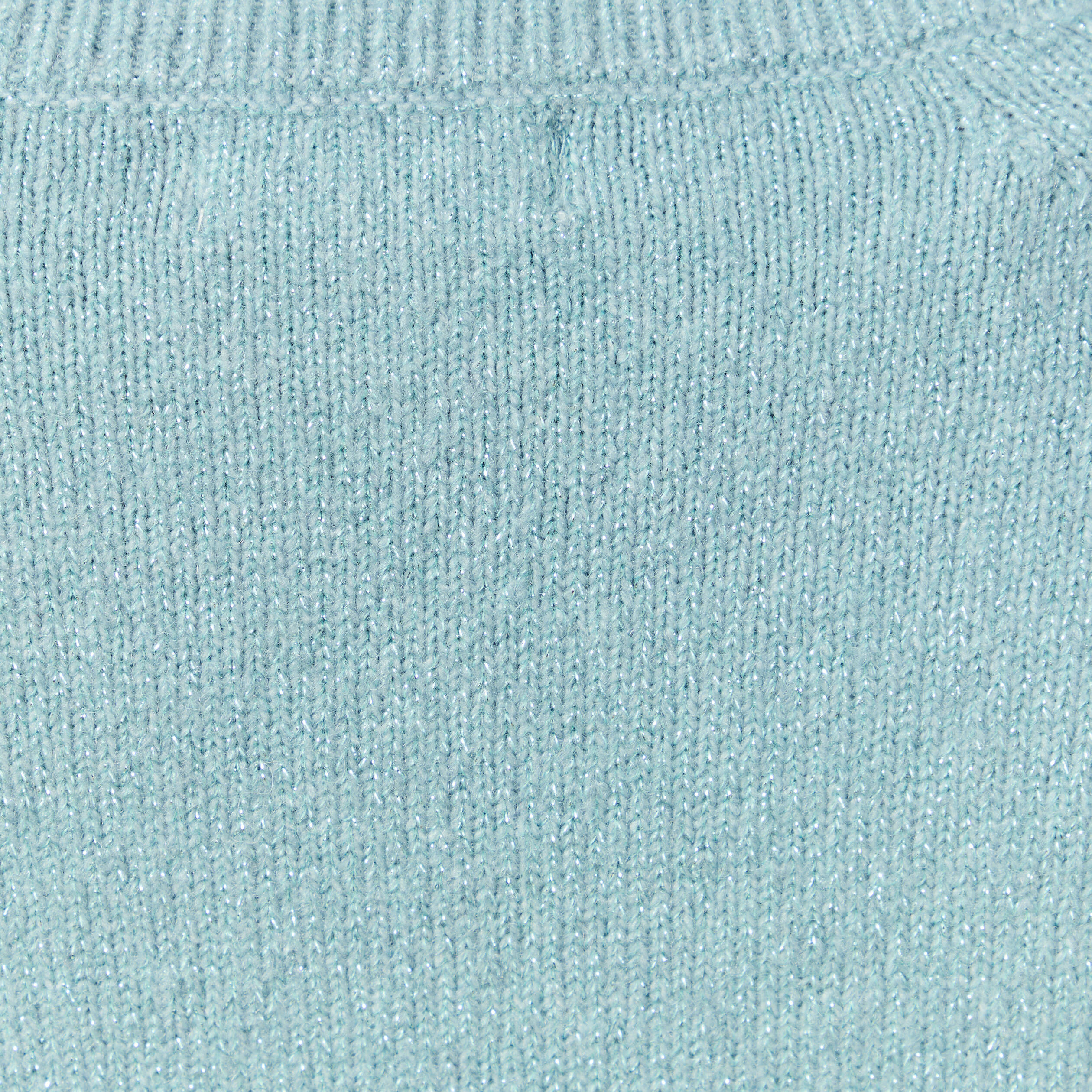 Pull manches longues col rond gris femme