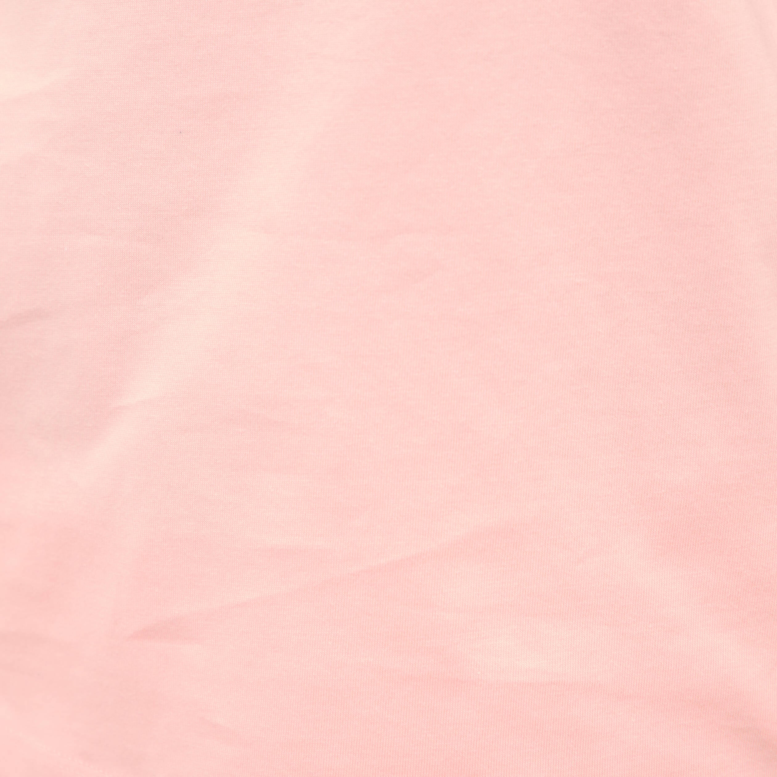 T-shirt droit col rond manches courtes rose saumon femme