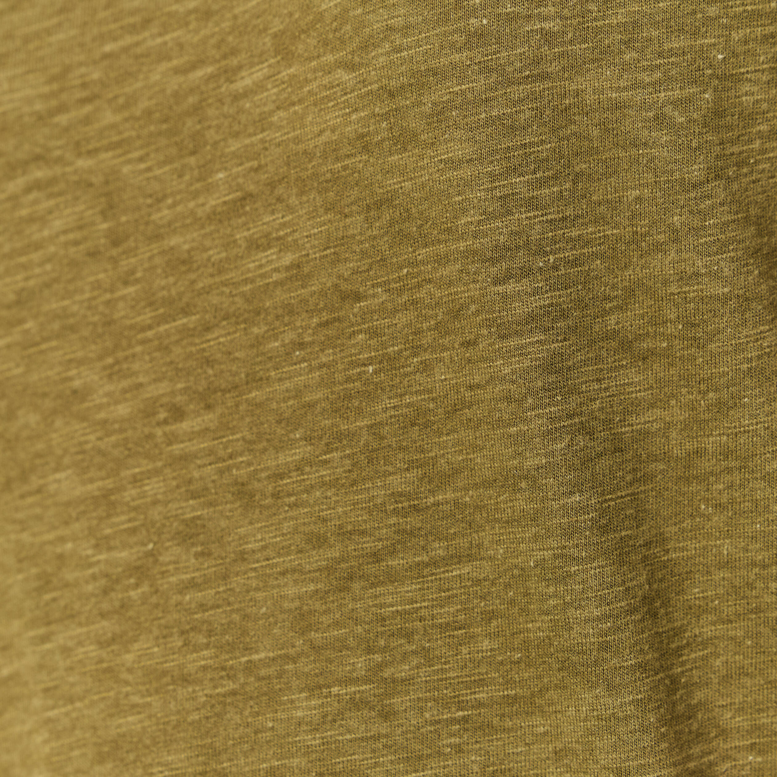 T-shirt manches courtes vert olive femme