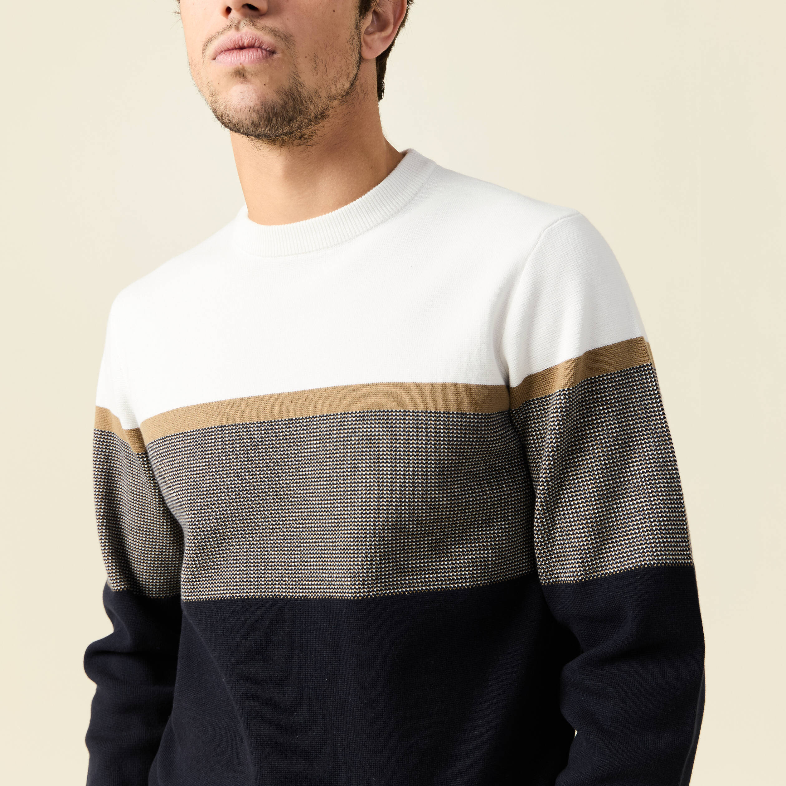 pull manches longues bleu marine homme Pull manches longues bleu marine homme