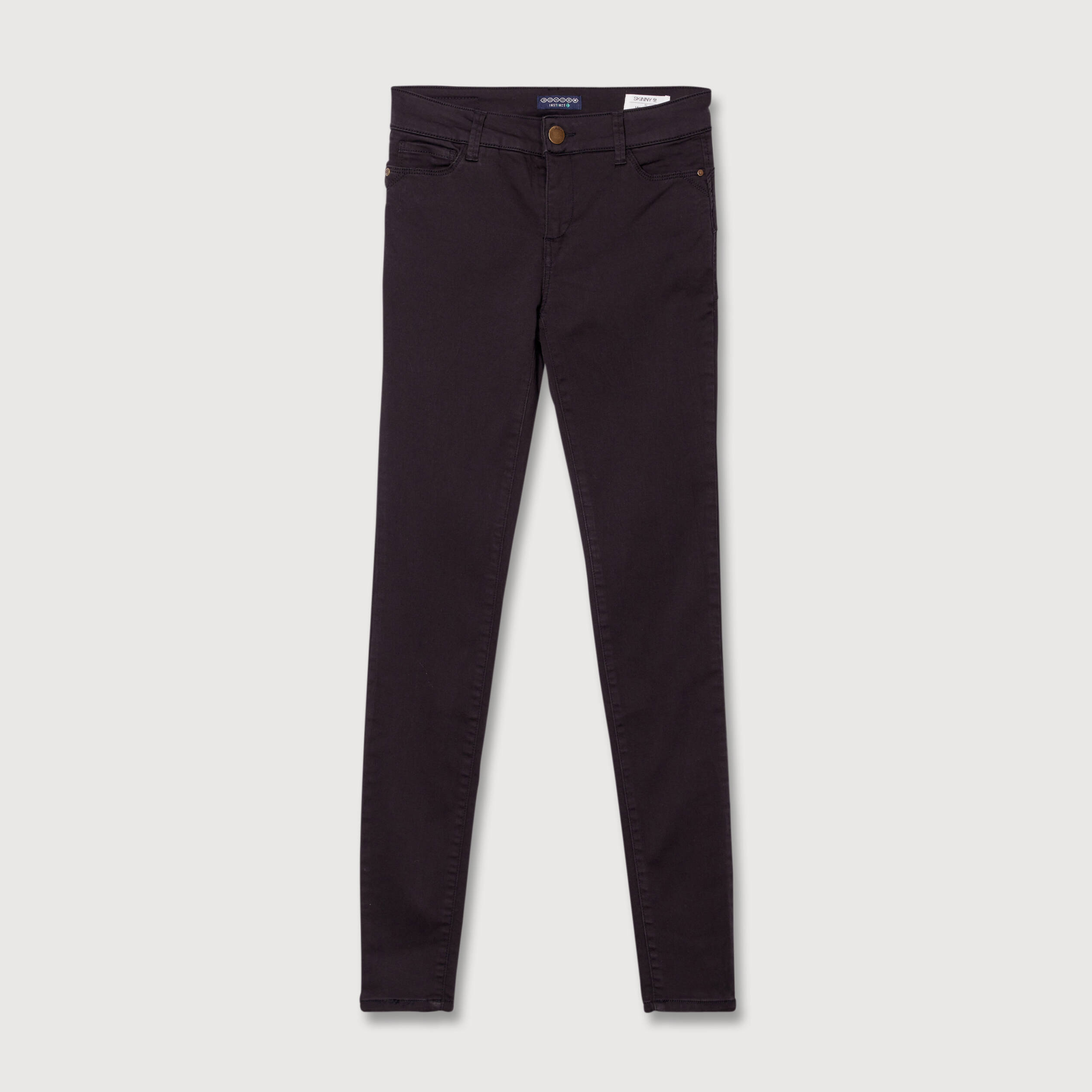 Pantalon Audrey - skinny push up gris fonc&eacute; femme