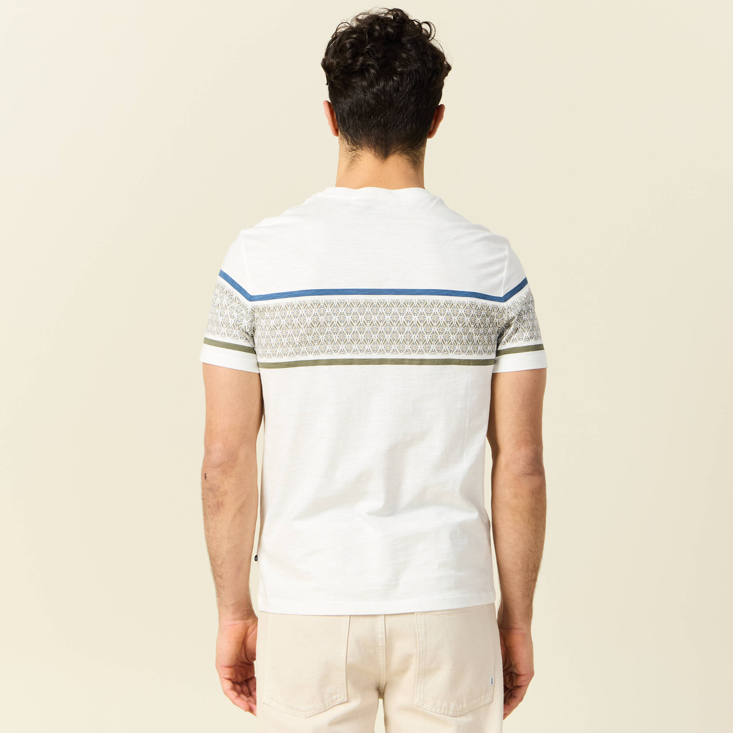 t shirt eco responsable vert kaki homme T-shirt éco-responsable vert kaki homme