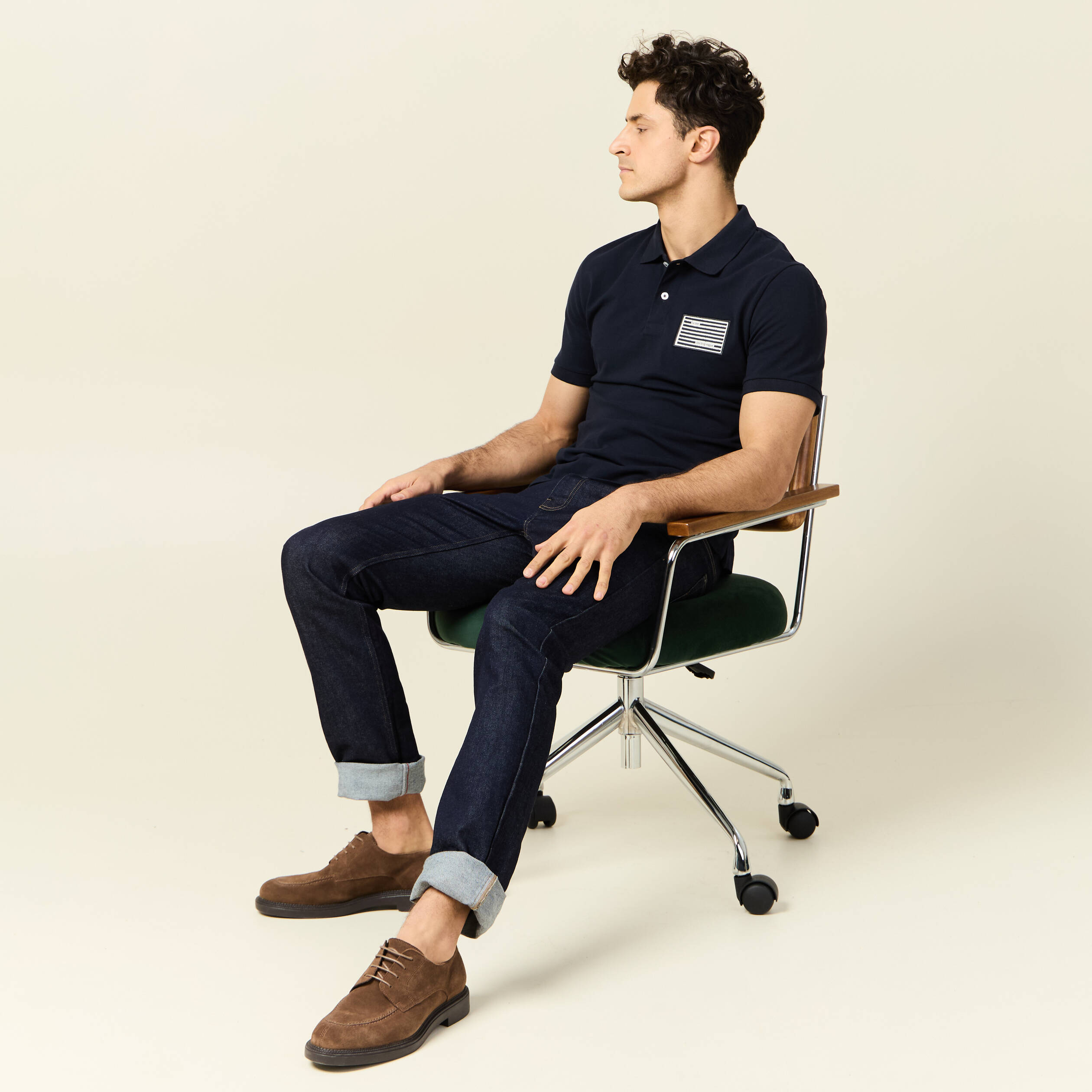 polo manches courtes bleu marine homme Polo manches courtes bleu marine homme