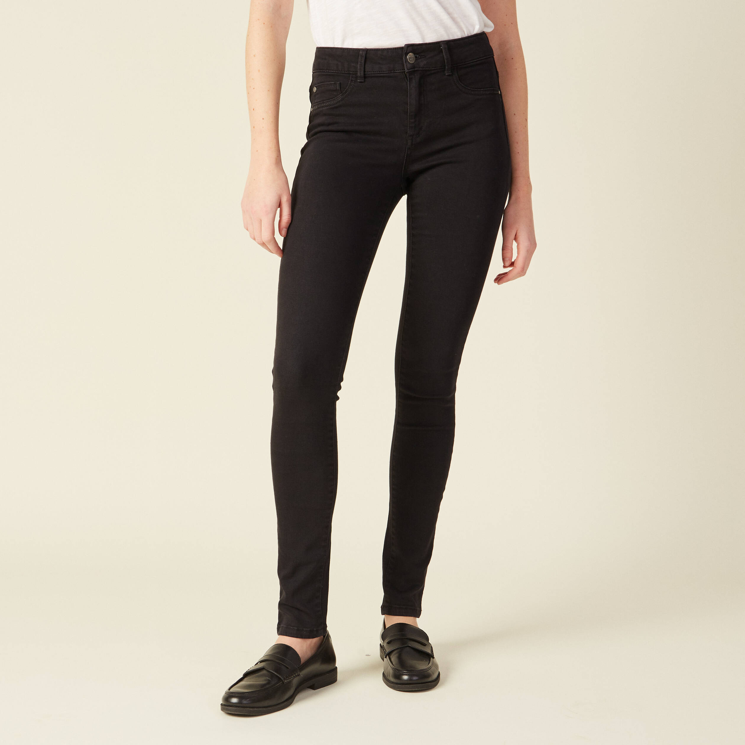 jeans jegging denim noir femme Jeans jegging denim noir femme