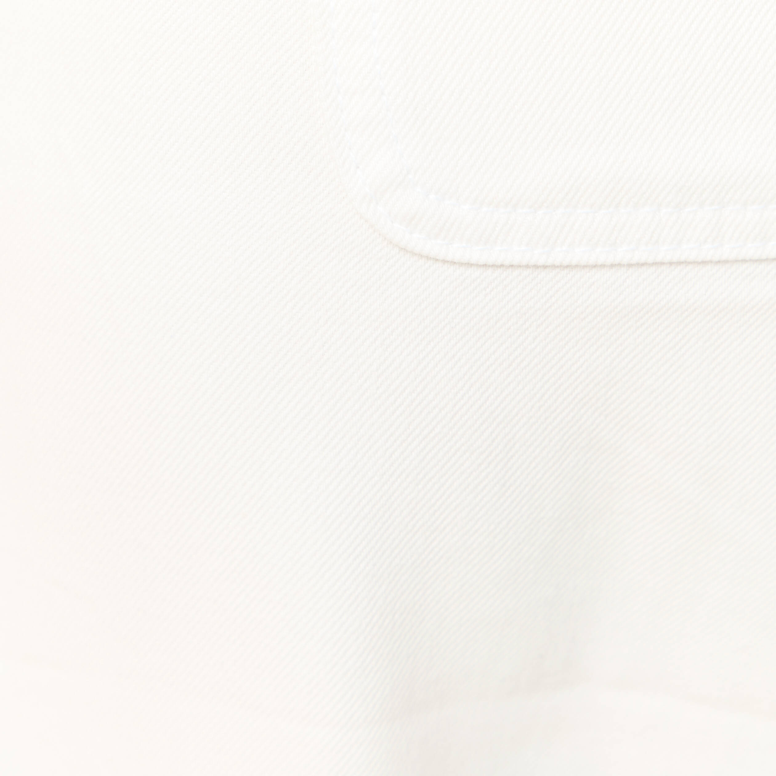 Jeans slouchy taille haute denim blanc femme