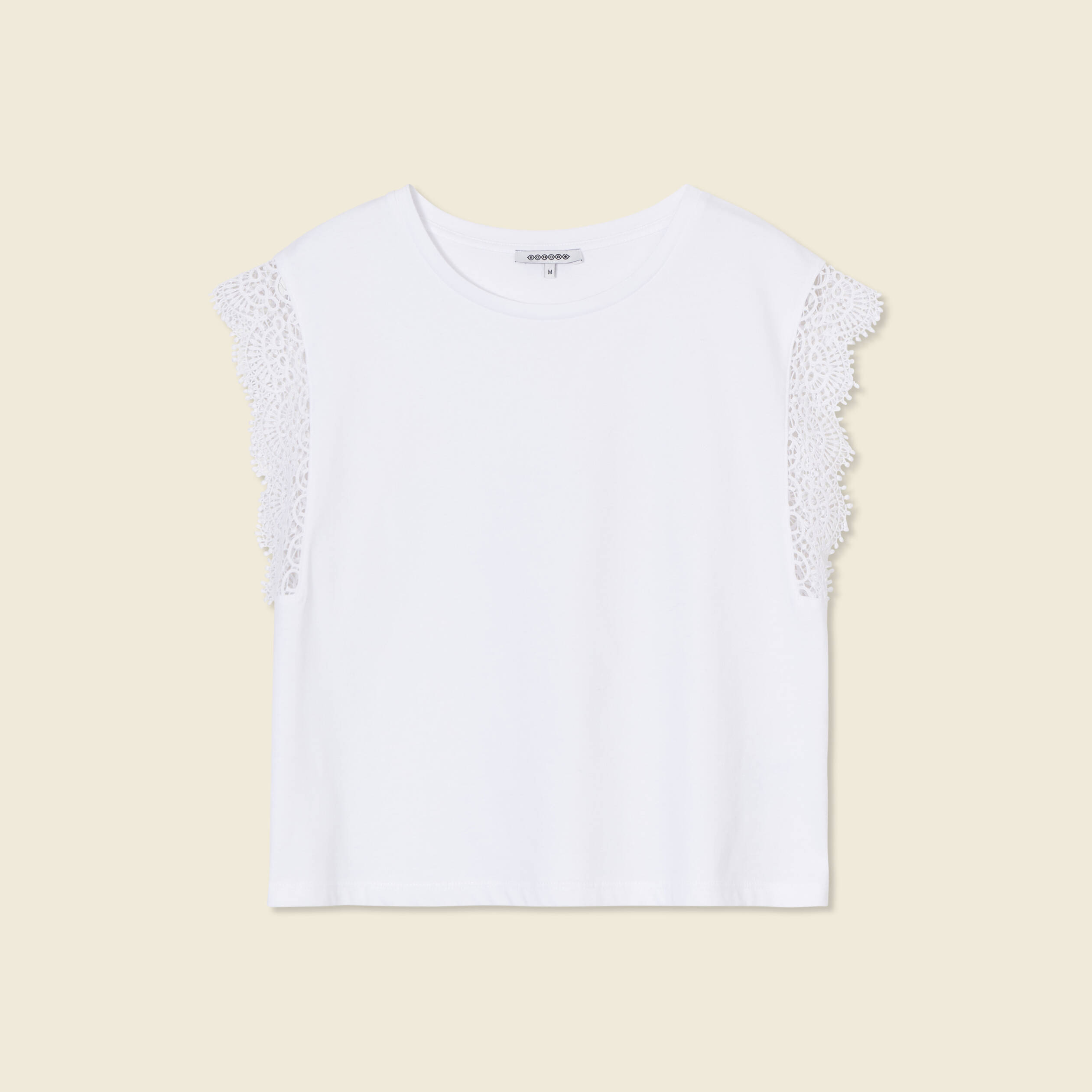 t shirt manches courtes blanc femme T-shirt manches courtes blanc femme
