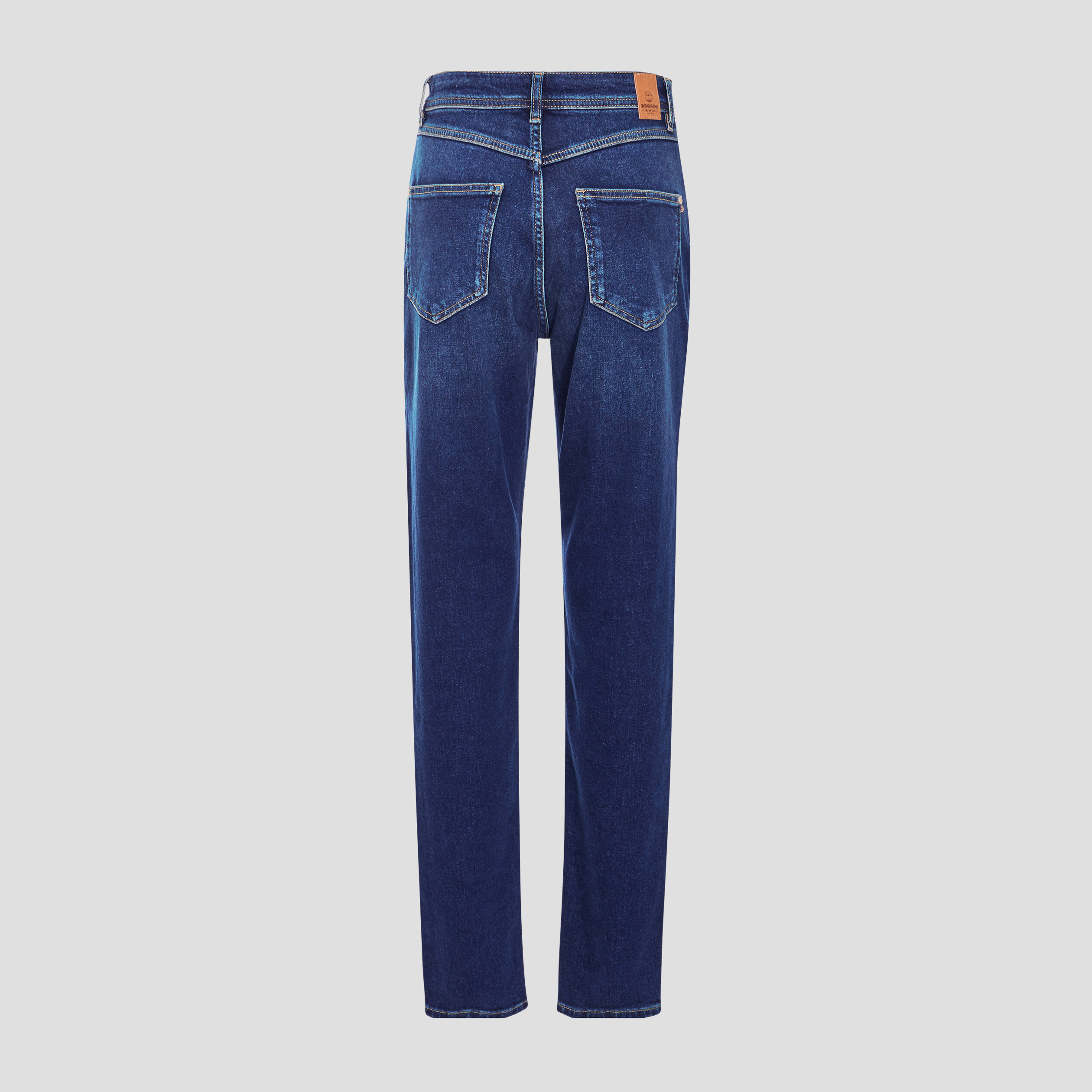 Jeans mom taille haute denim brut femme Bonobo