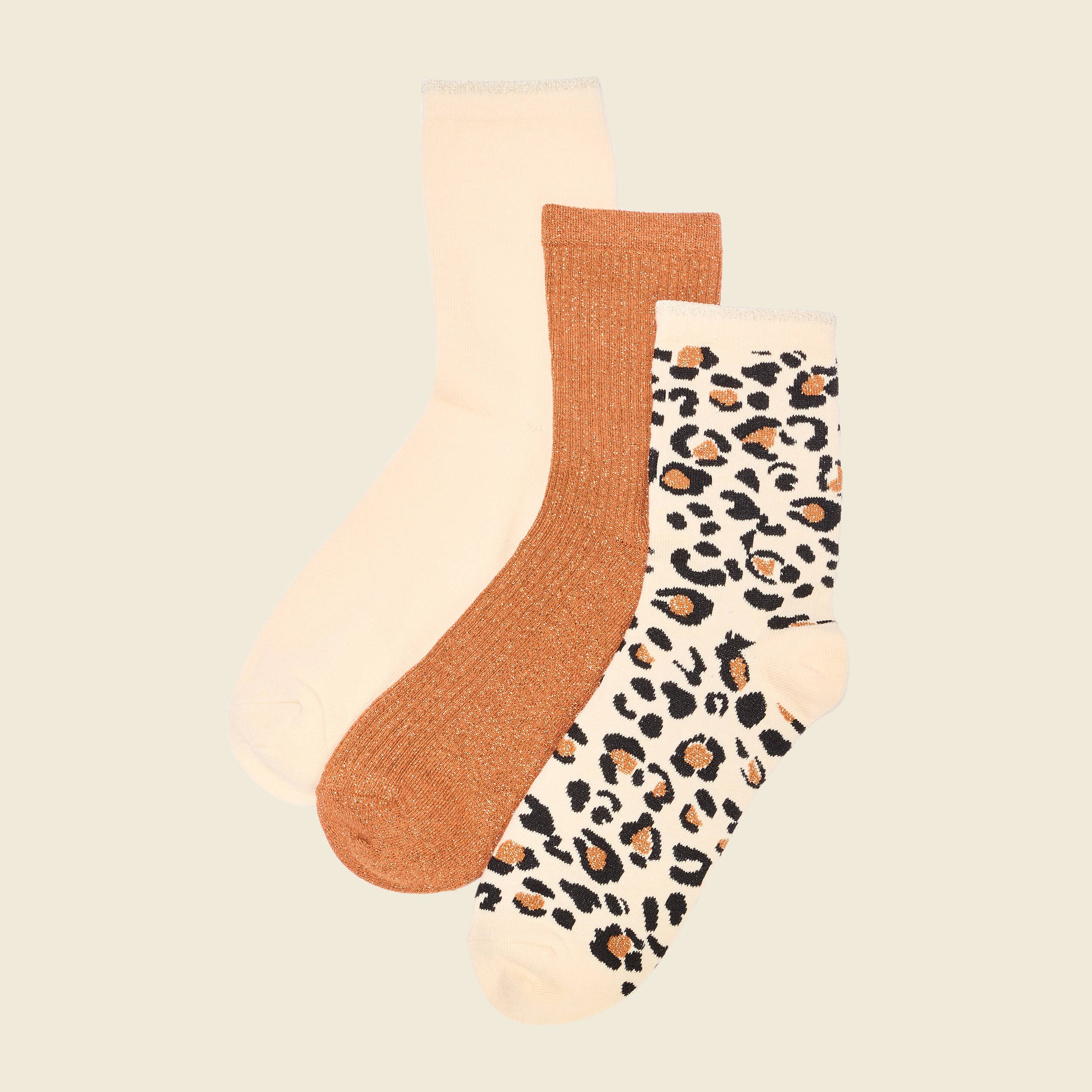 lot 3 paires chaussettes marron cognac femme Lot 3 paires chaussettes marron cognac femme