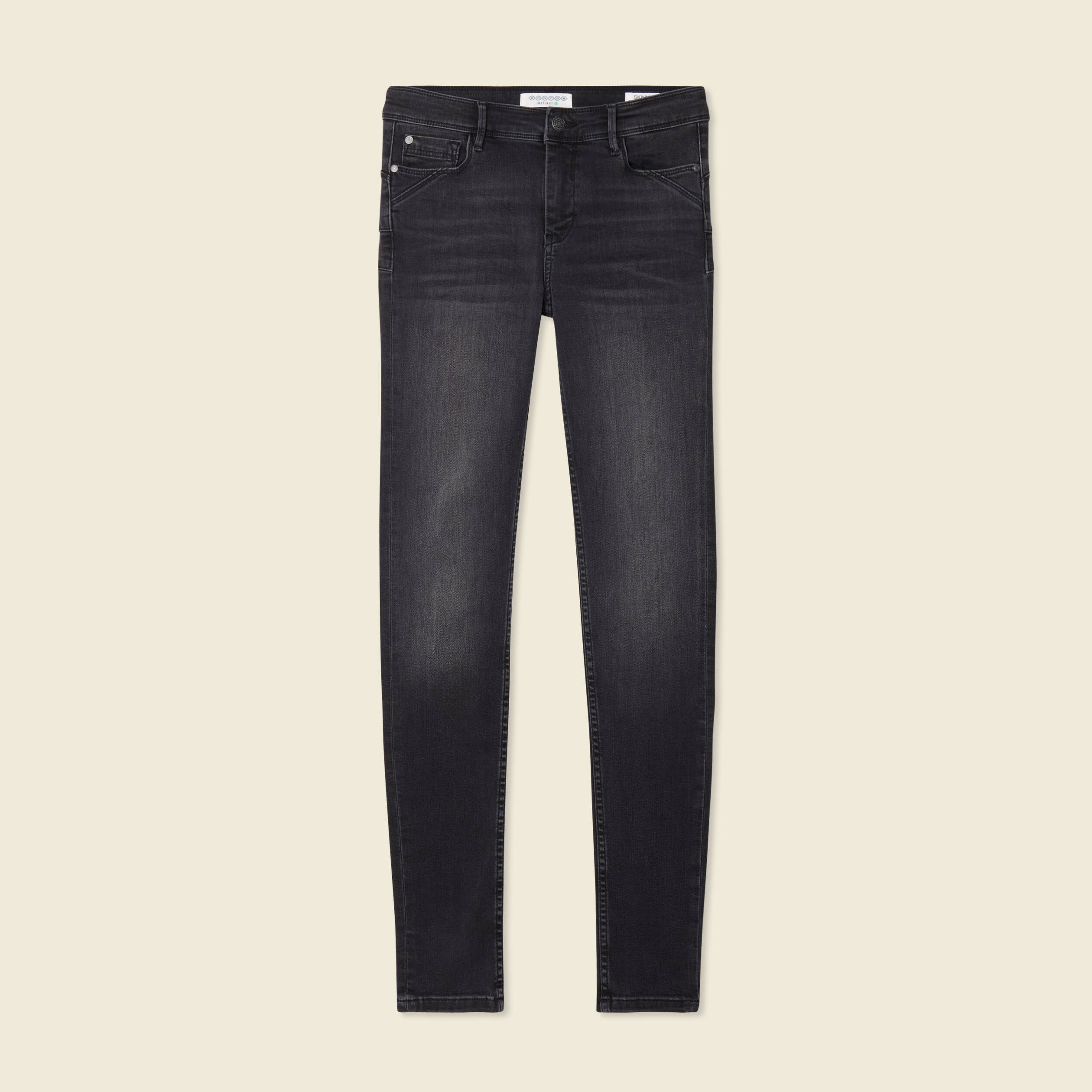 jeans marylin skinny push up denim gris femme Jeans Marylin - skinny push up denim gris femme