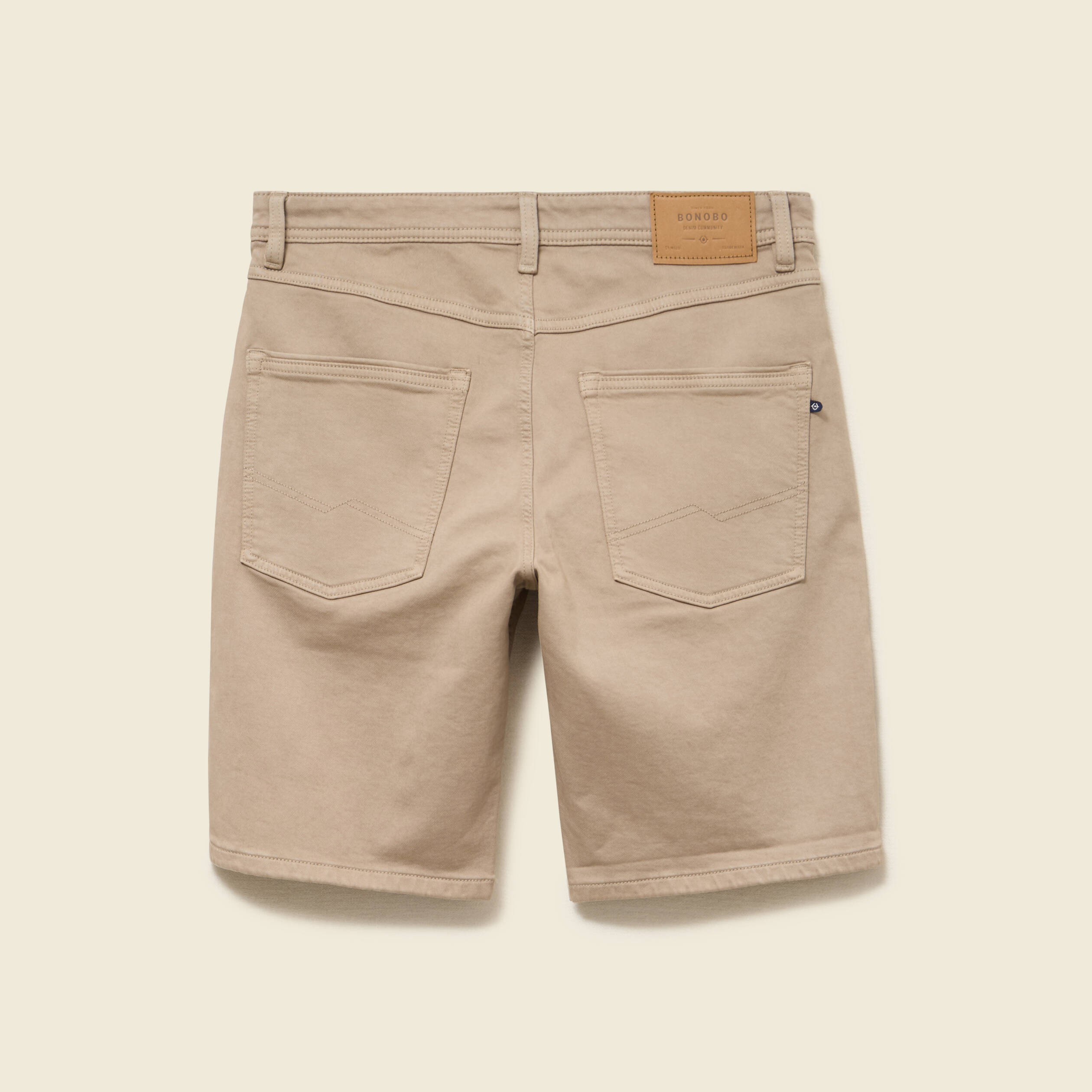 Bermuda beige homme
