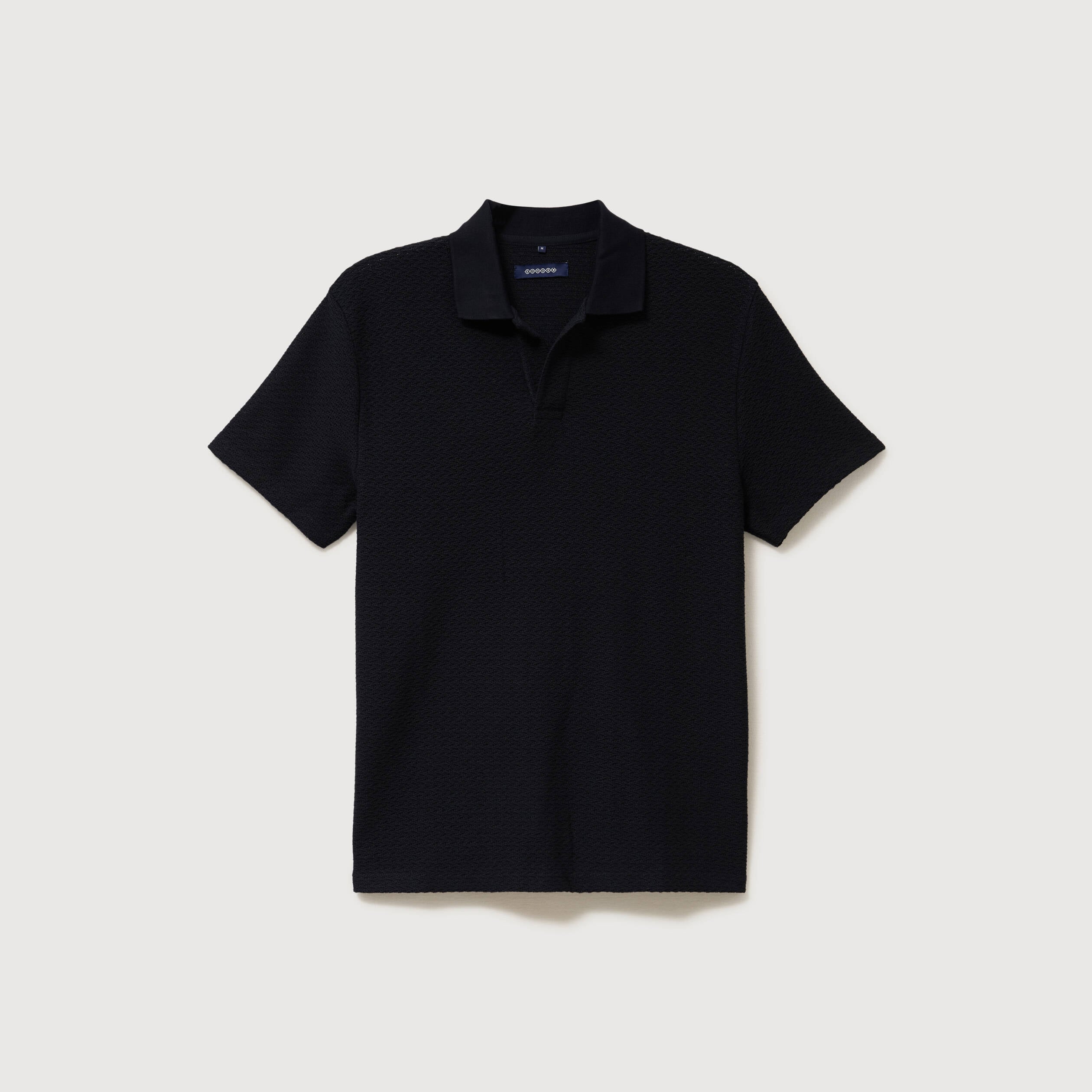 Polo manches courtes noir homme