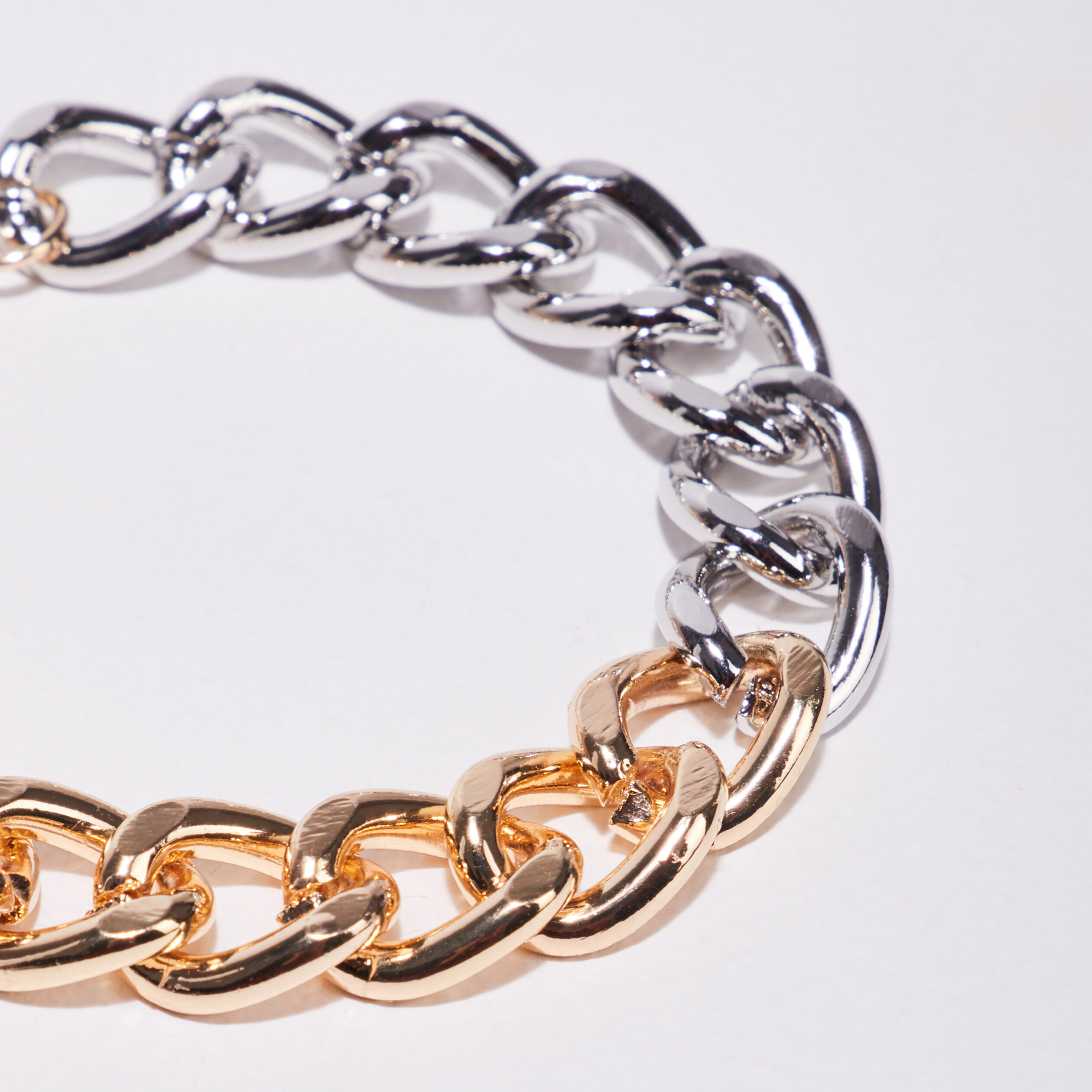 bracelet grosse chaine couleur or femme Bracelet grosse chaîne couleur or femme