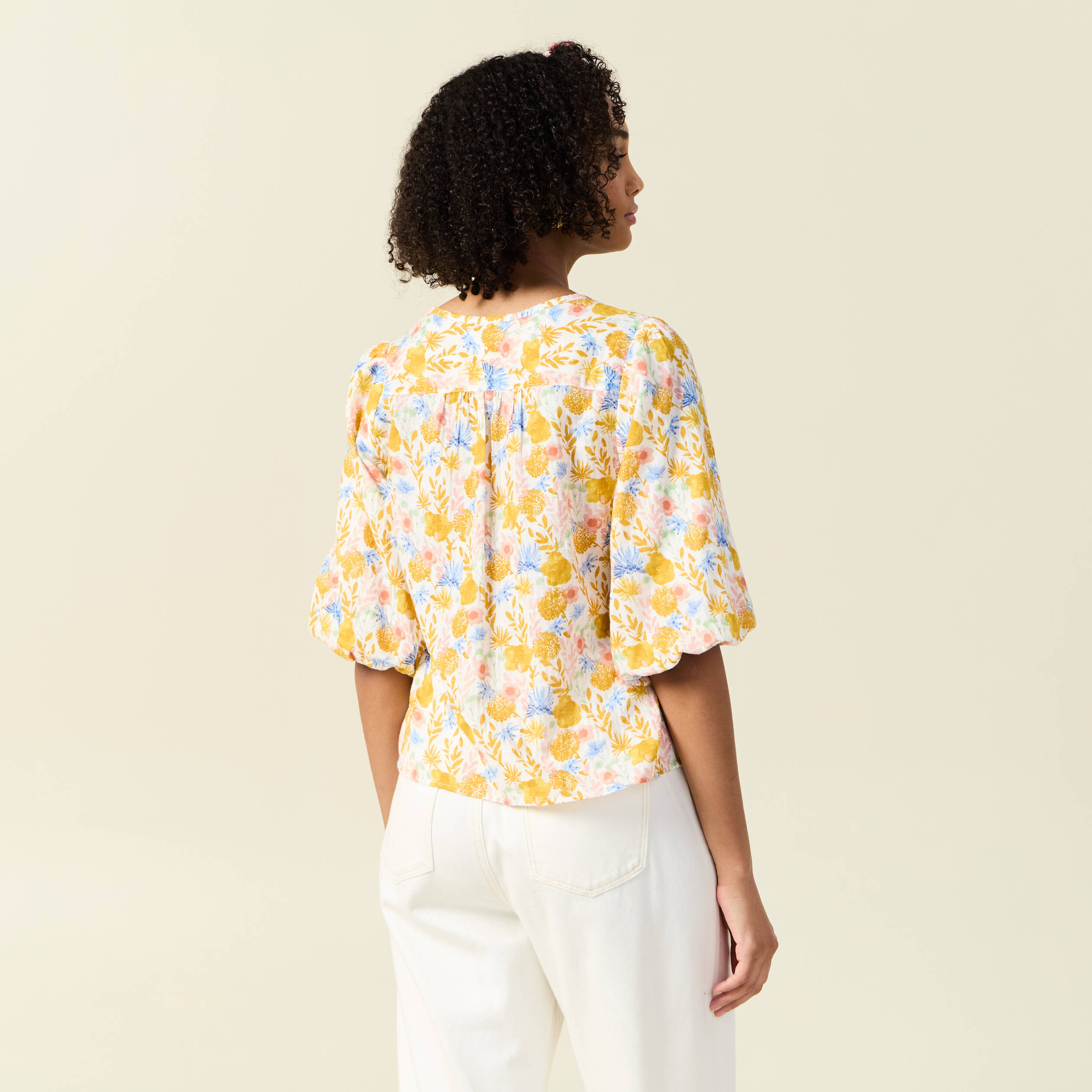 blouse manches courtes multicolore femme Blouse manches courtes multicolore femme