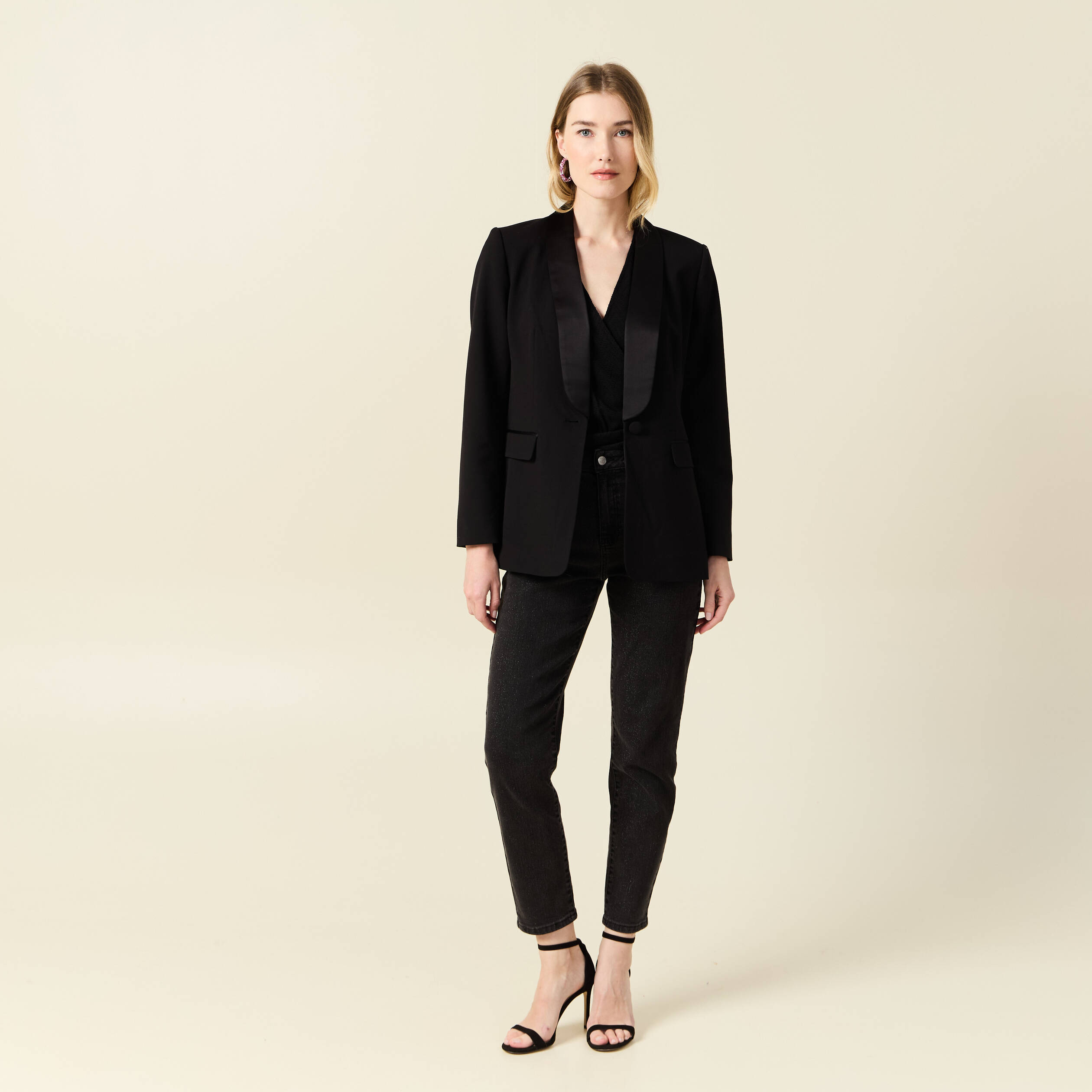 Chemise Femme Blouse Longue Noire Femme Blouse Manches Longues