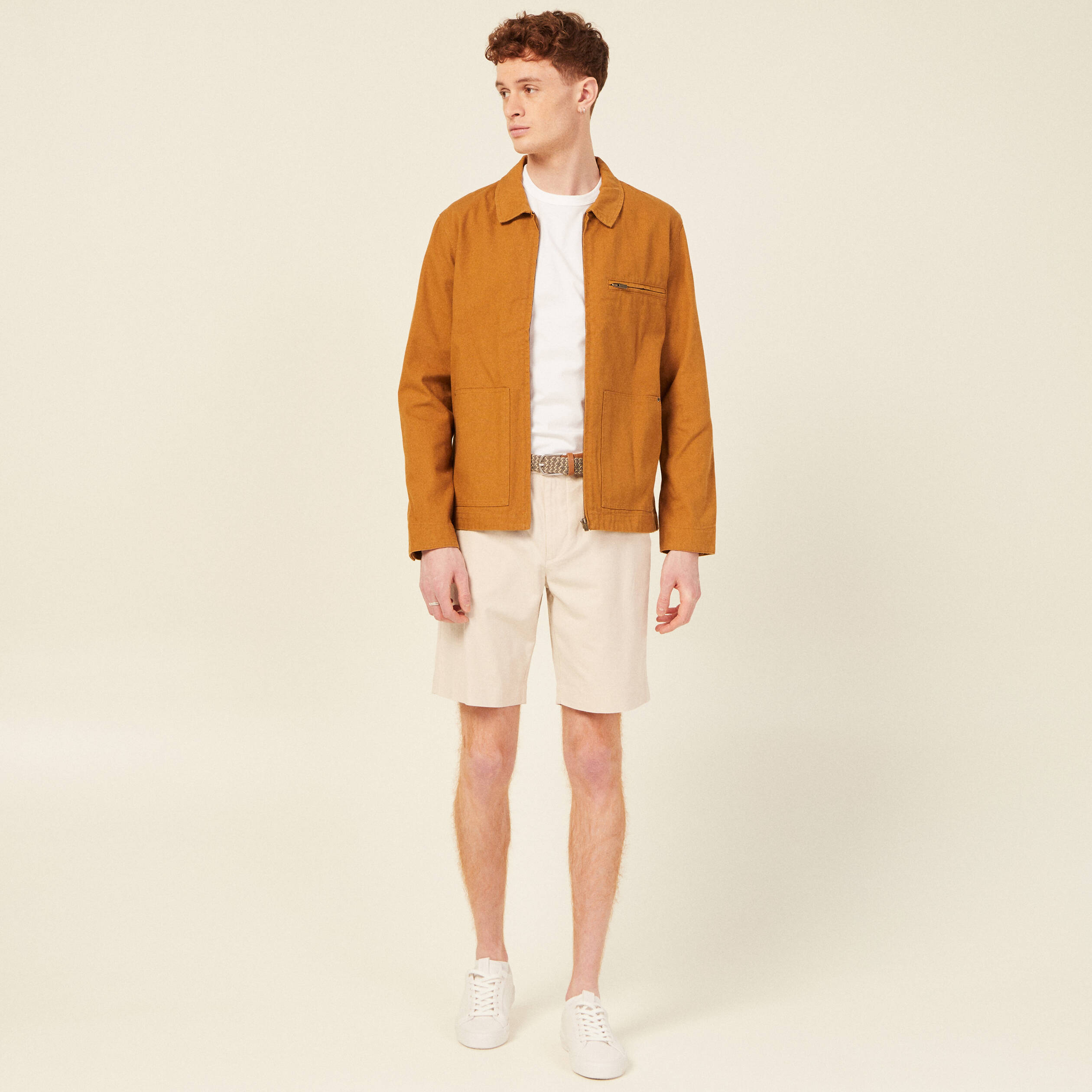 short a ceinture beige homme Short à ceinture beige homme