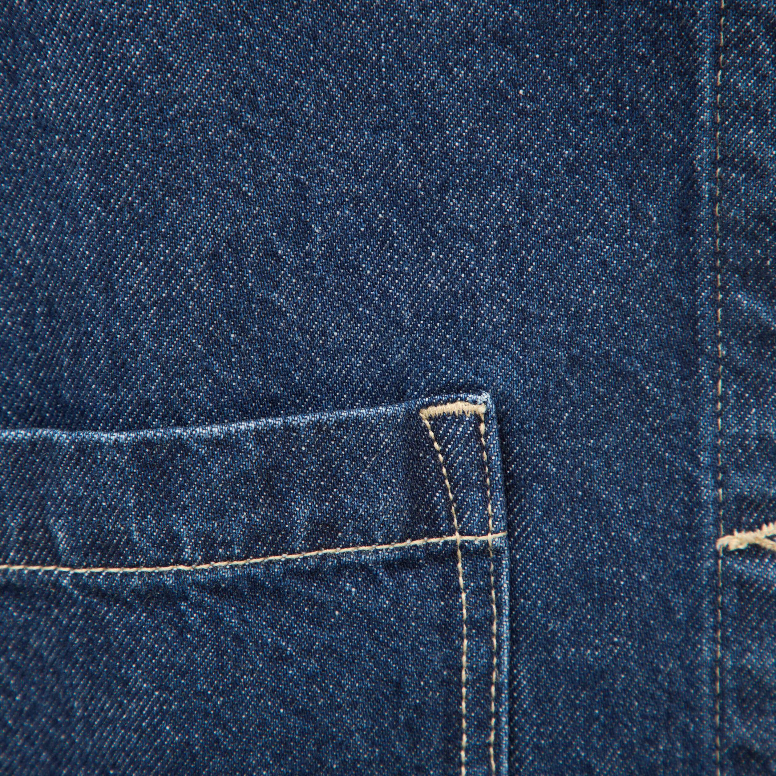 Veste en jeans manches longues denim brut clean femme