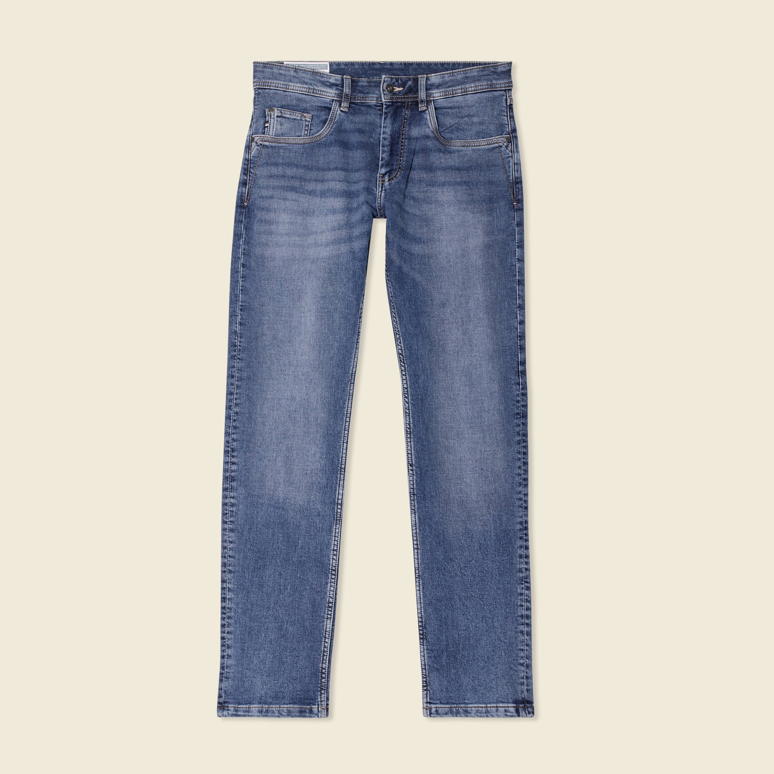 jeans straight ultra stretch denim stone homme Jeans straight ultra stretch denim stone homme