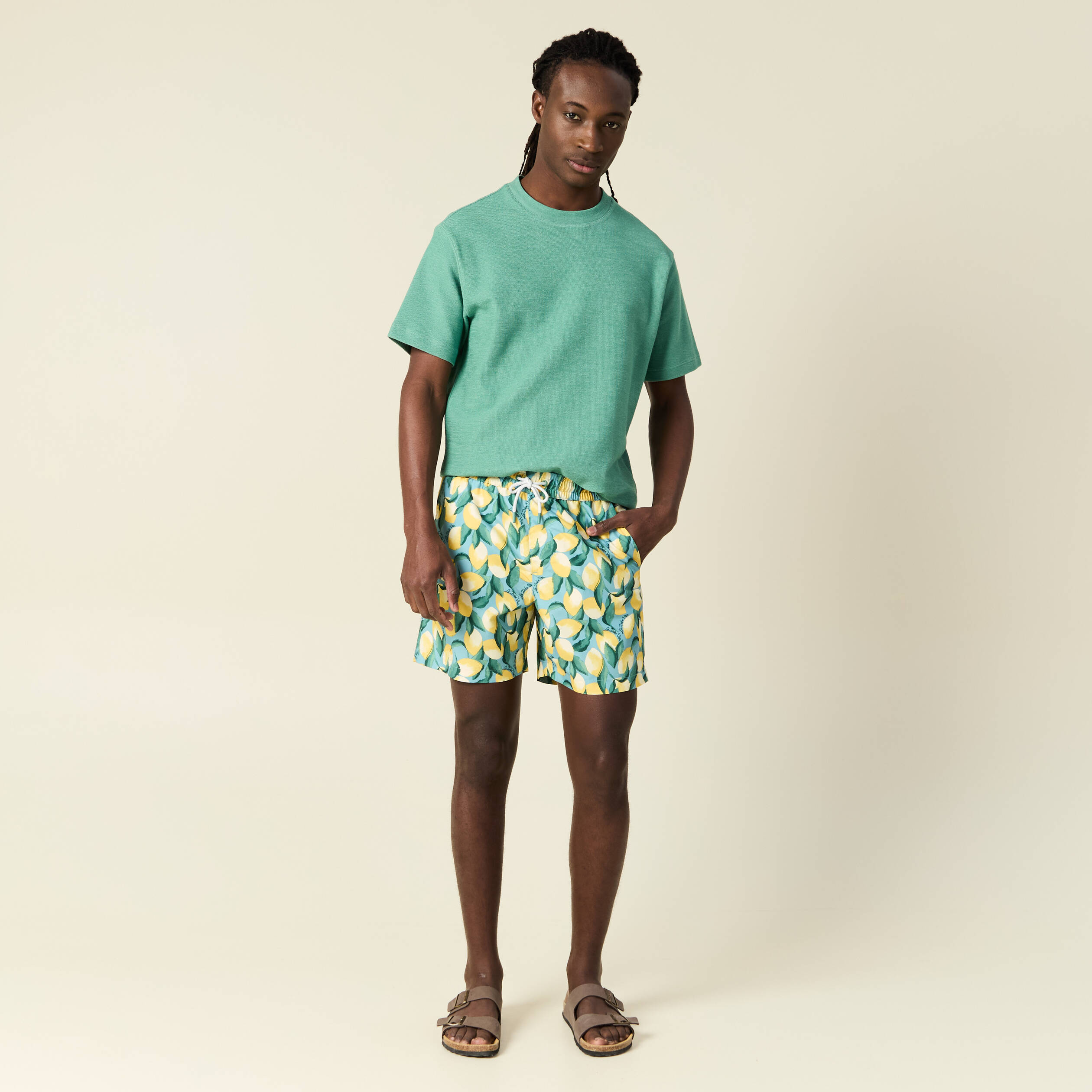 t shirt manches courtes vert homme T-shirt manches courtes vert homme