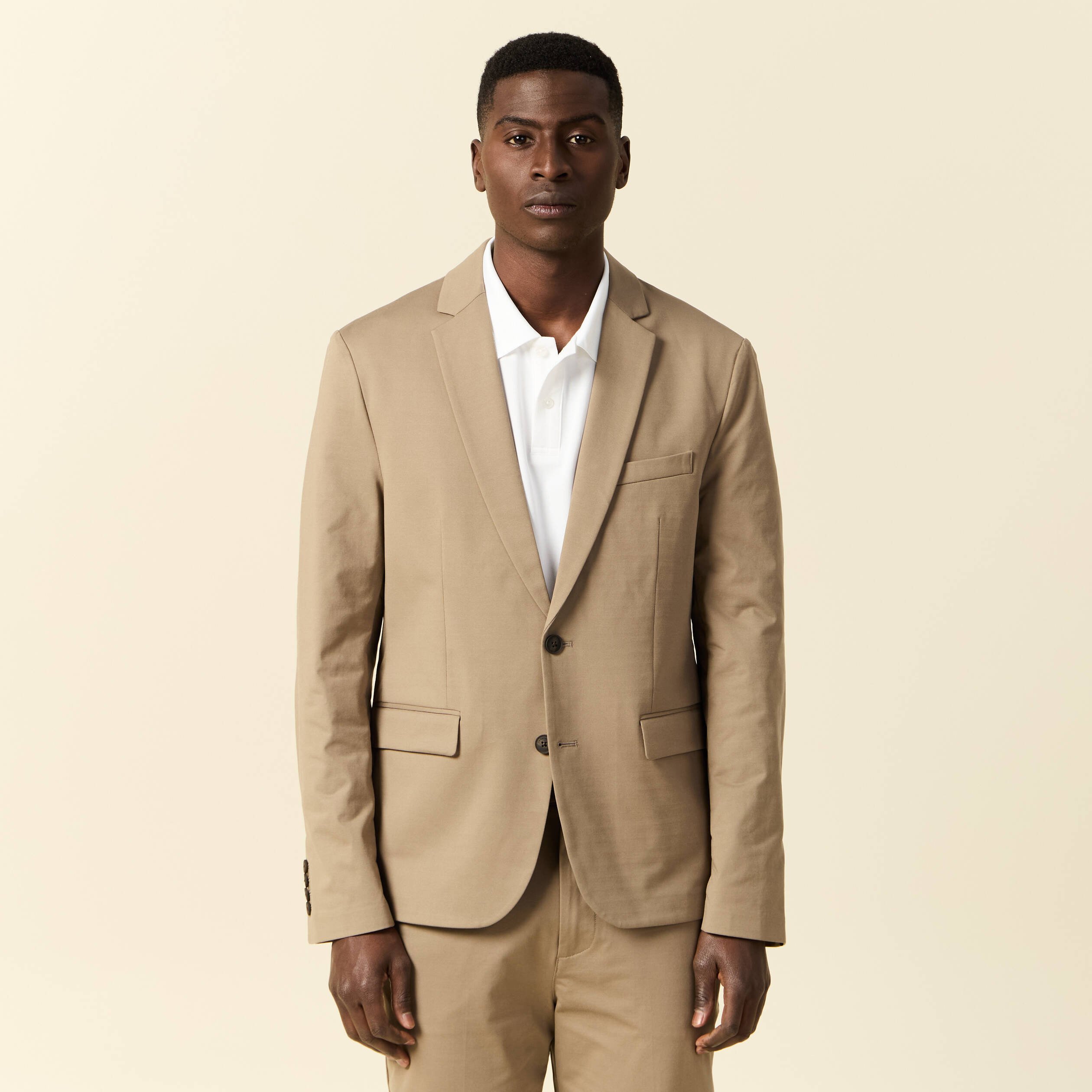 veste blazer stretch taupe homme Veste blazer stretch taupe homme