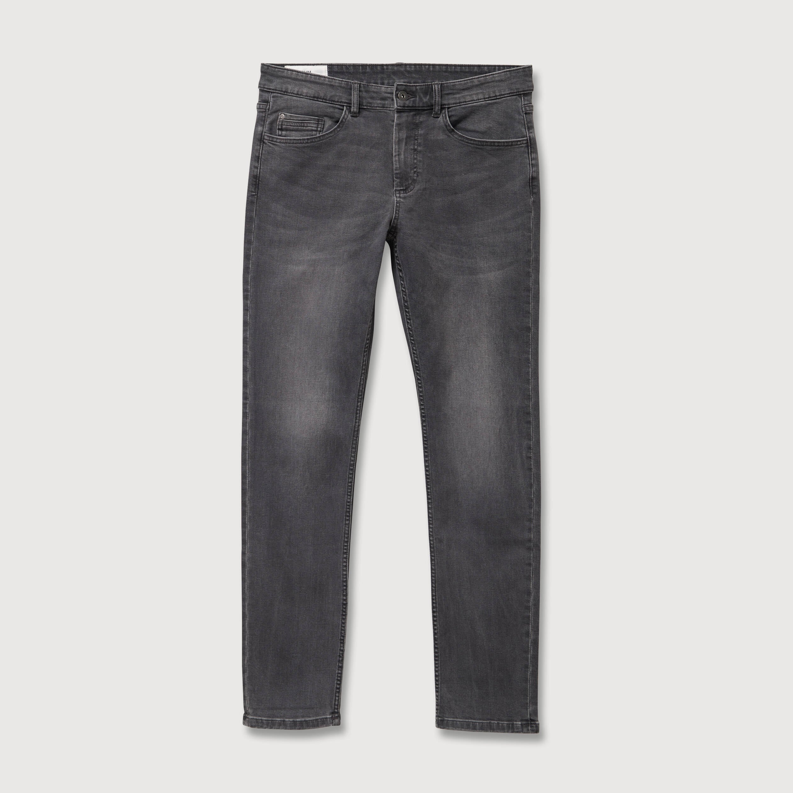 Jeans slim 5 poches longueur 32 denim gris homme