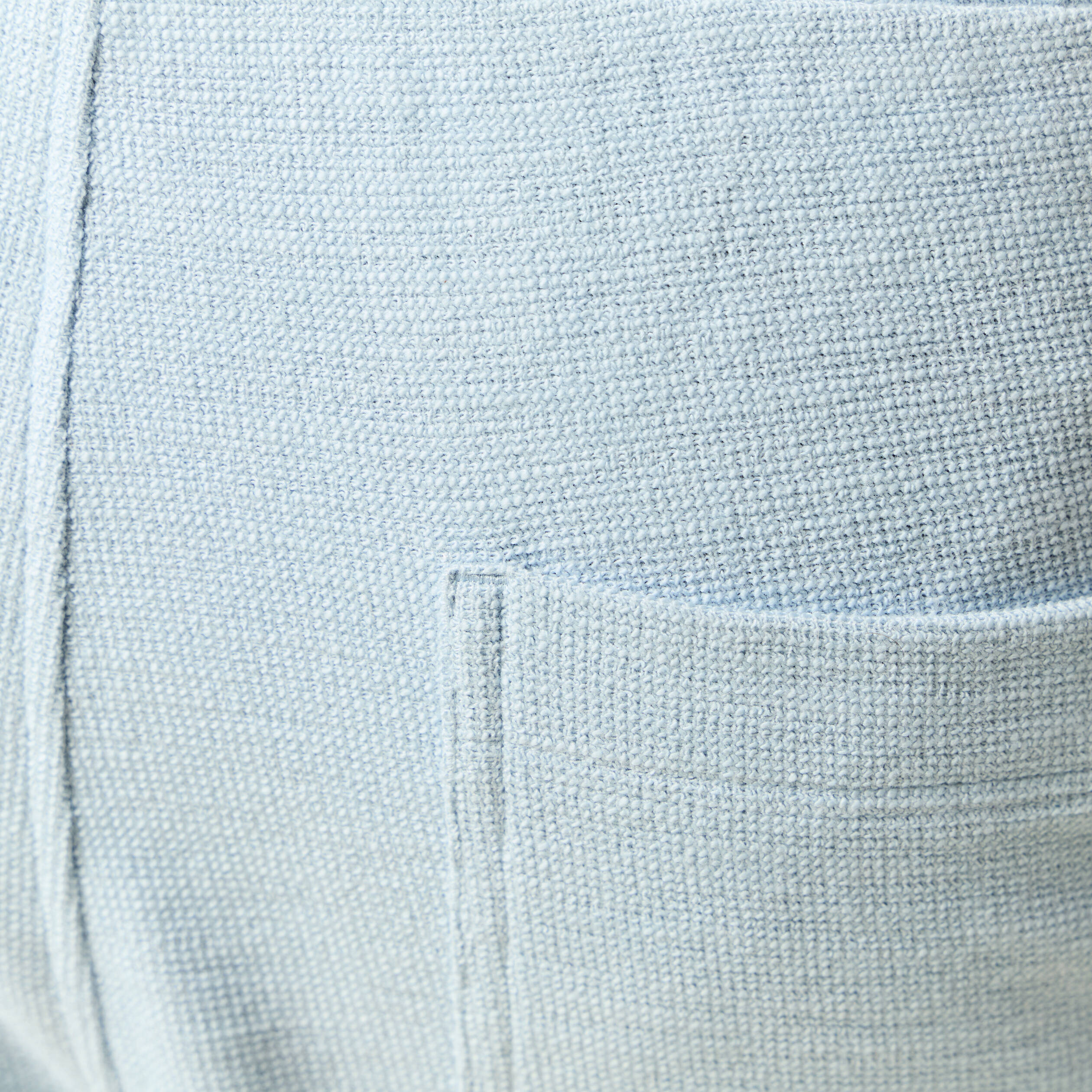 Short droit avec cordon bleu ciel homme