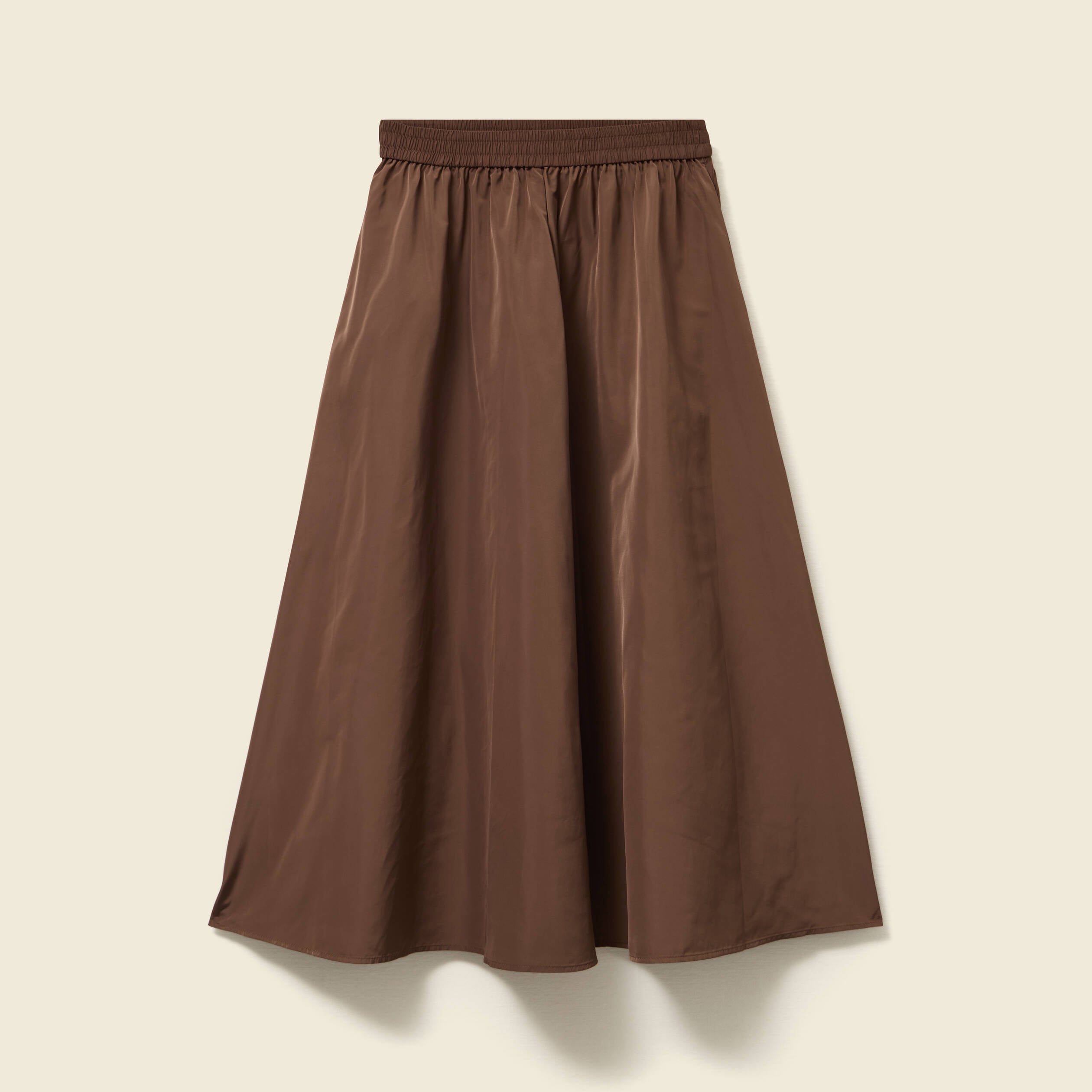Jupe marron fonc&eacute; femme