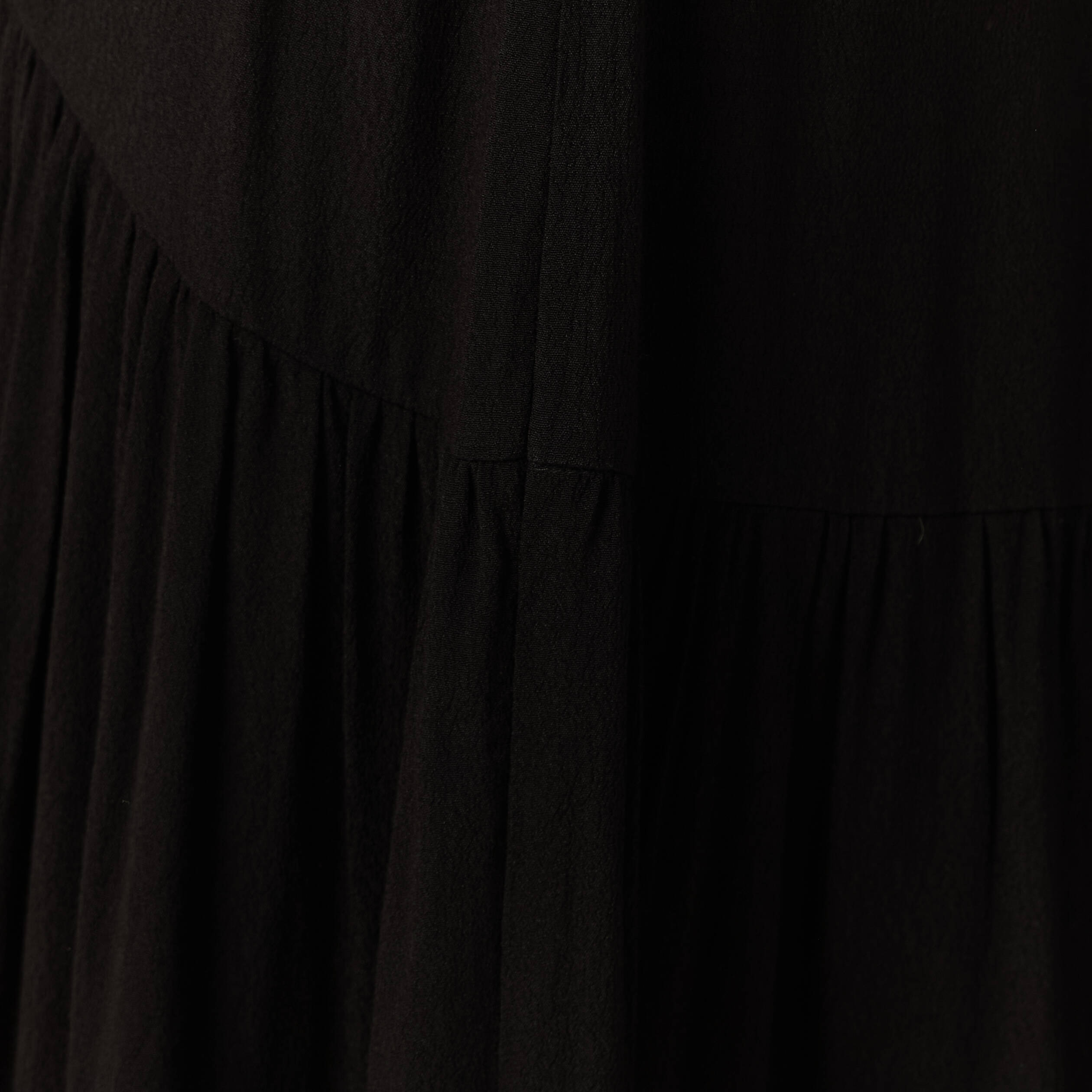 jupe longue evasee noir femme Jupe longue évasée noir femme
